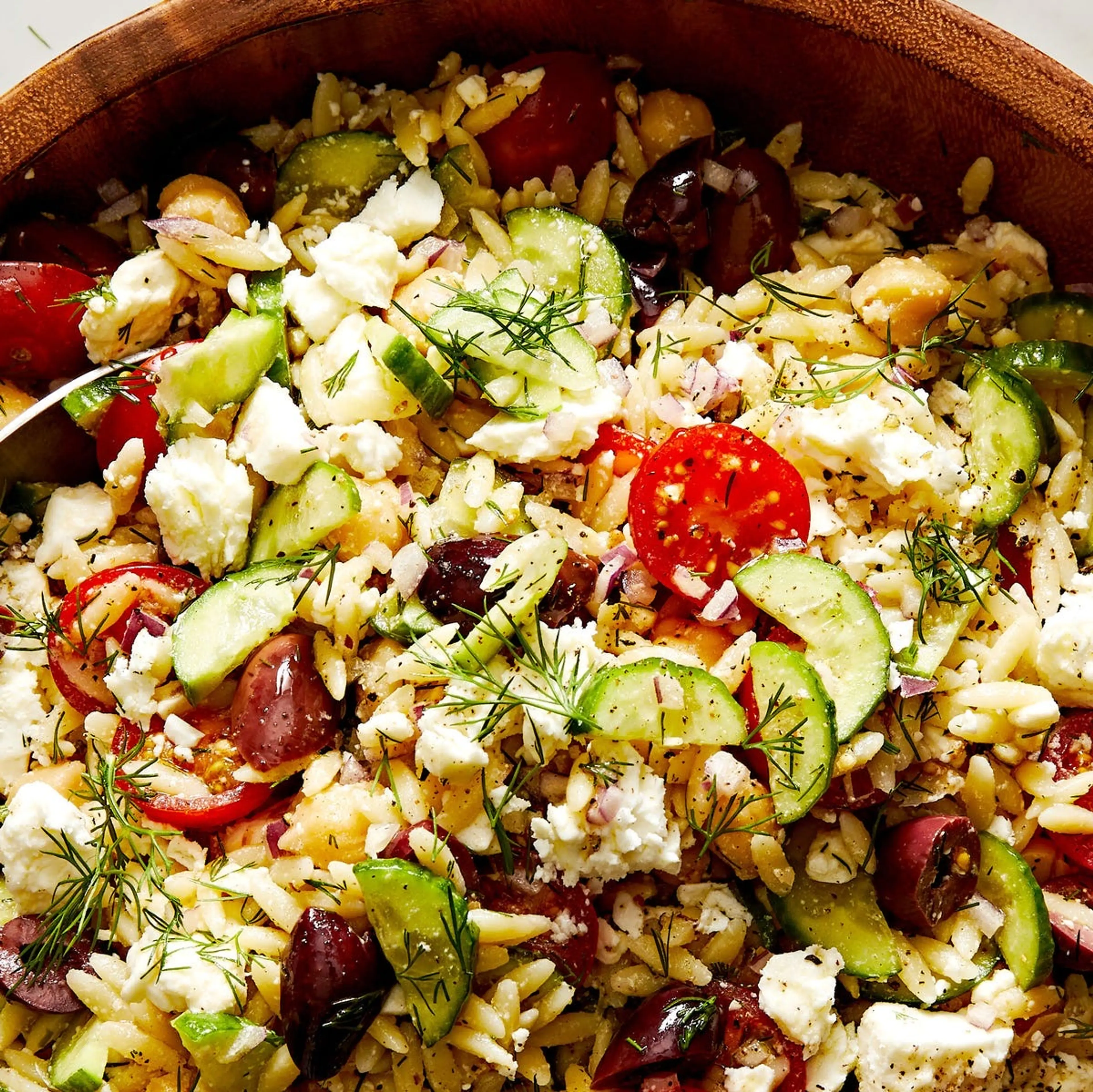 Greek Orzo Salad