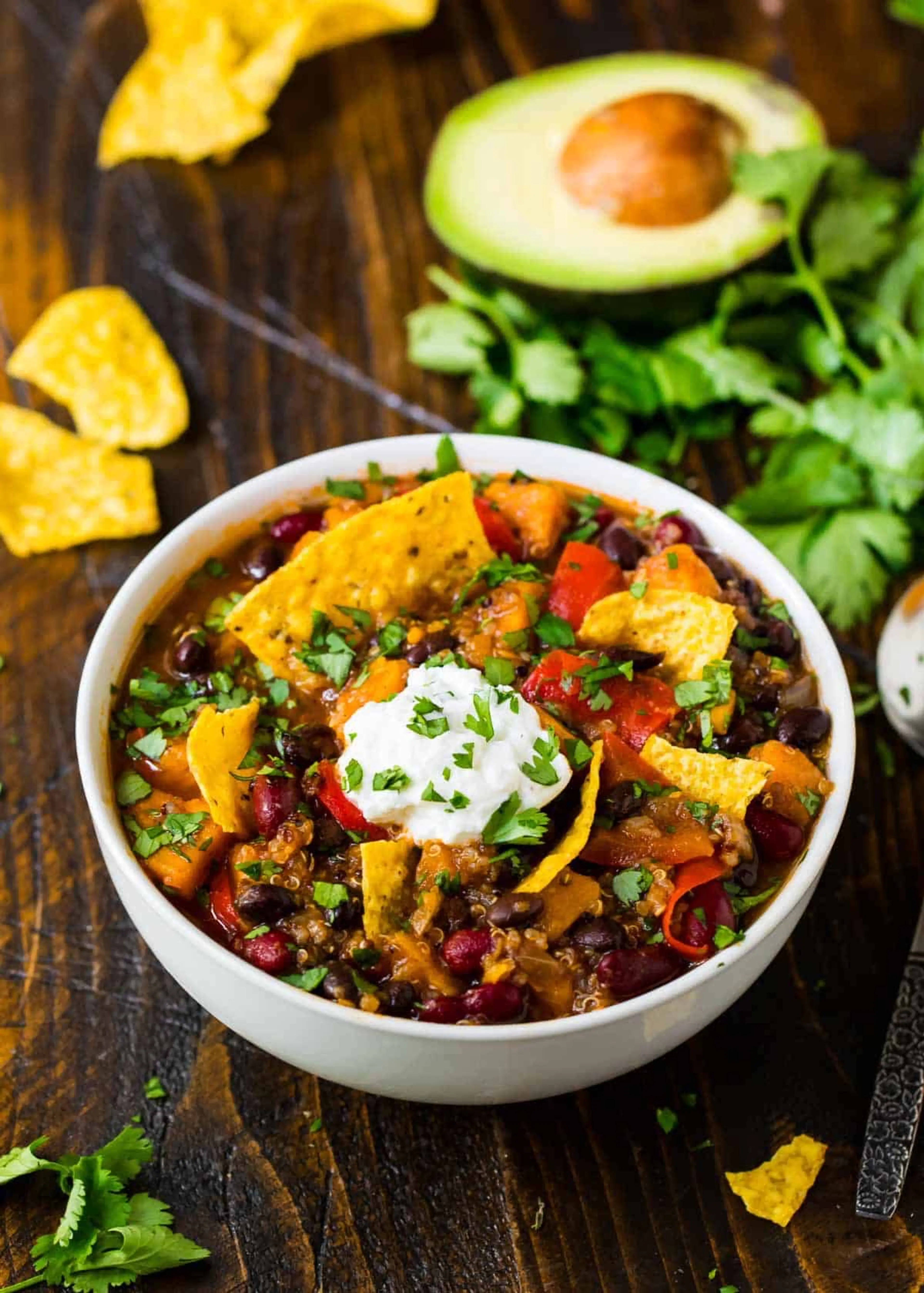 Instant Pot Vegetarian Chili