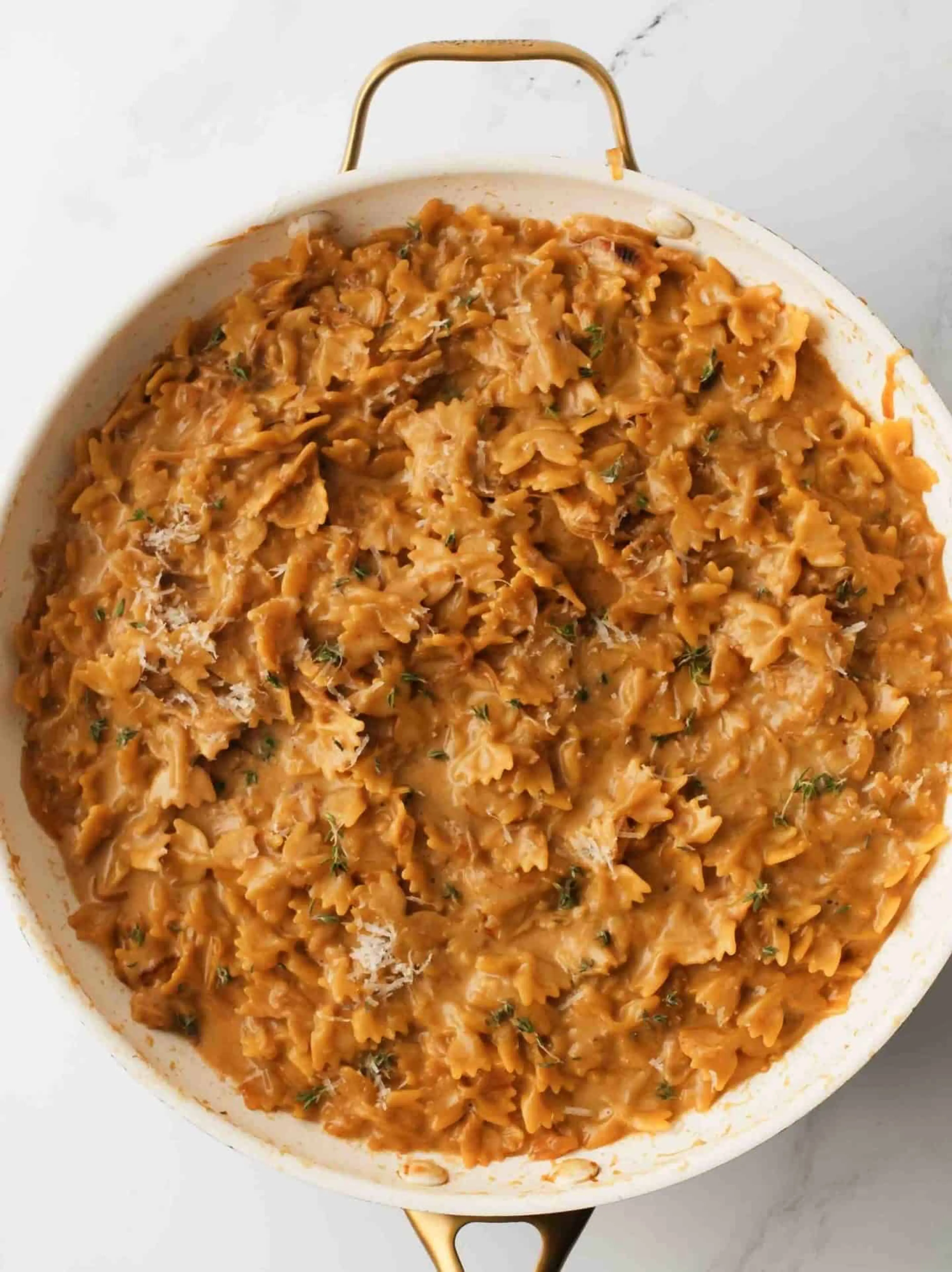 One-pot French Onion Pasta