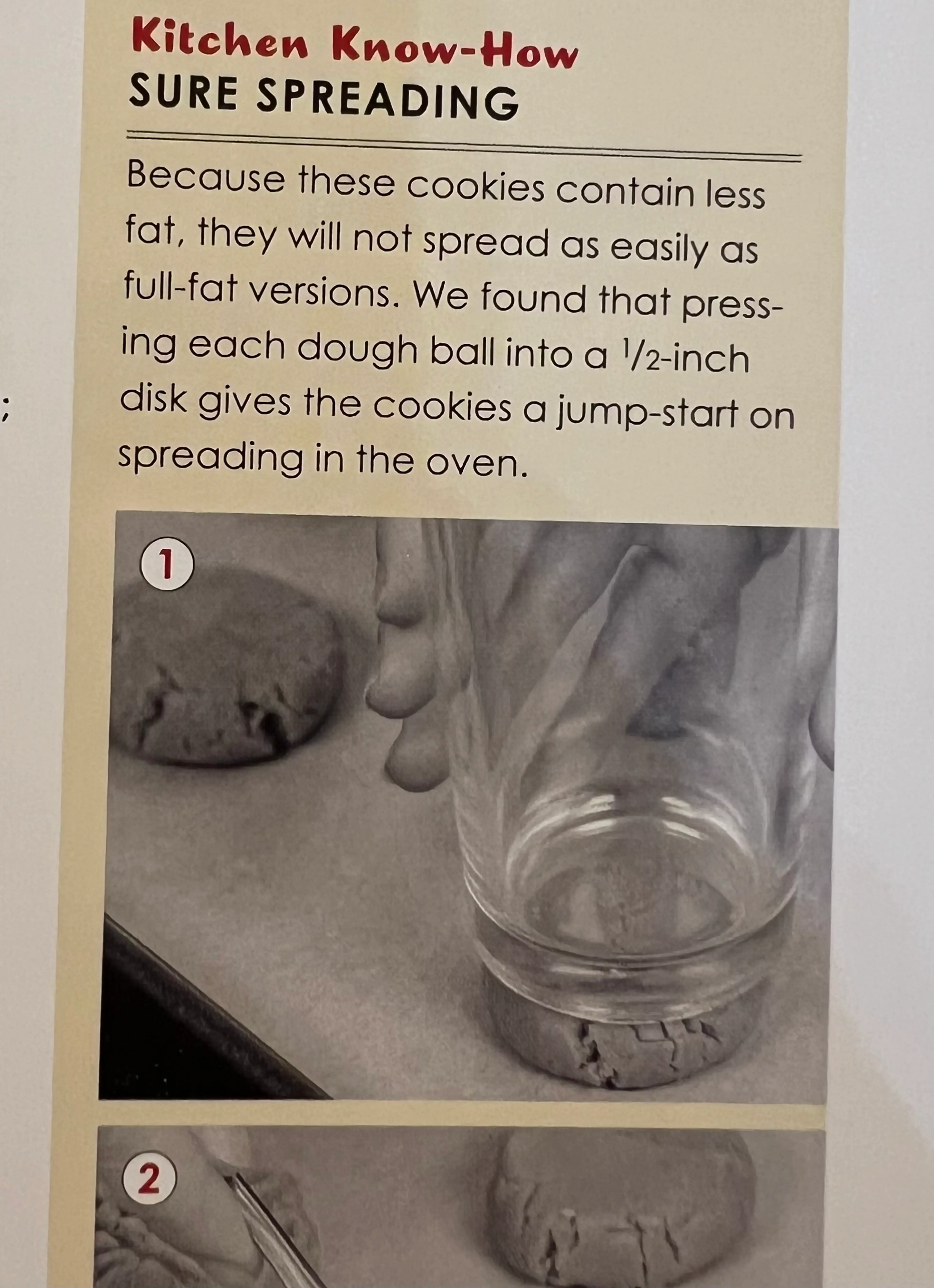 Low-Fat Peanut Butter Cookies (ATK)