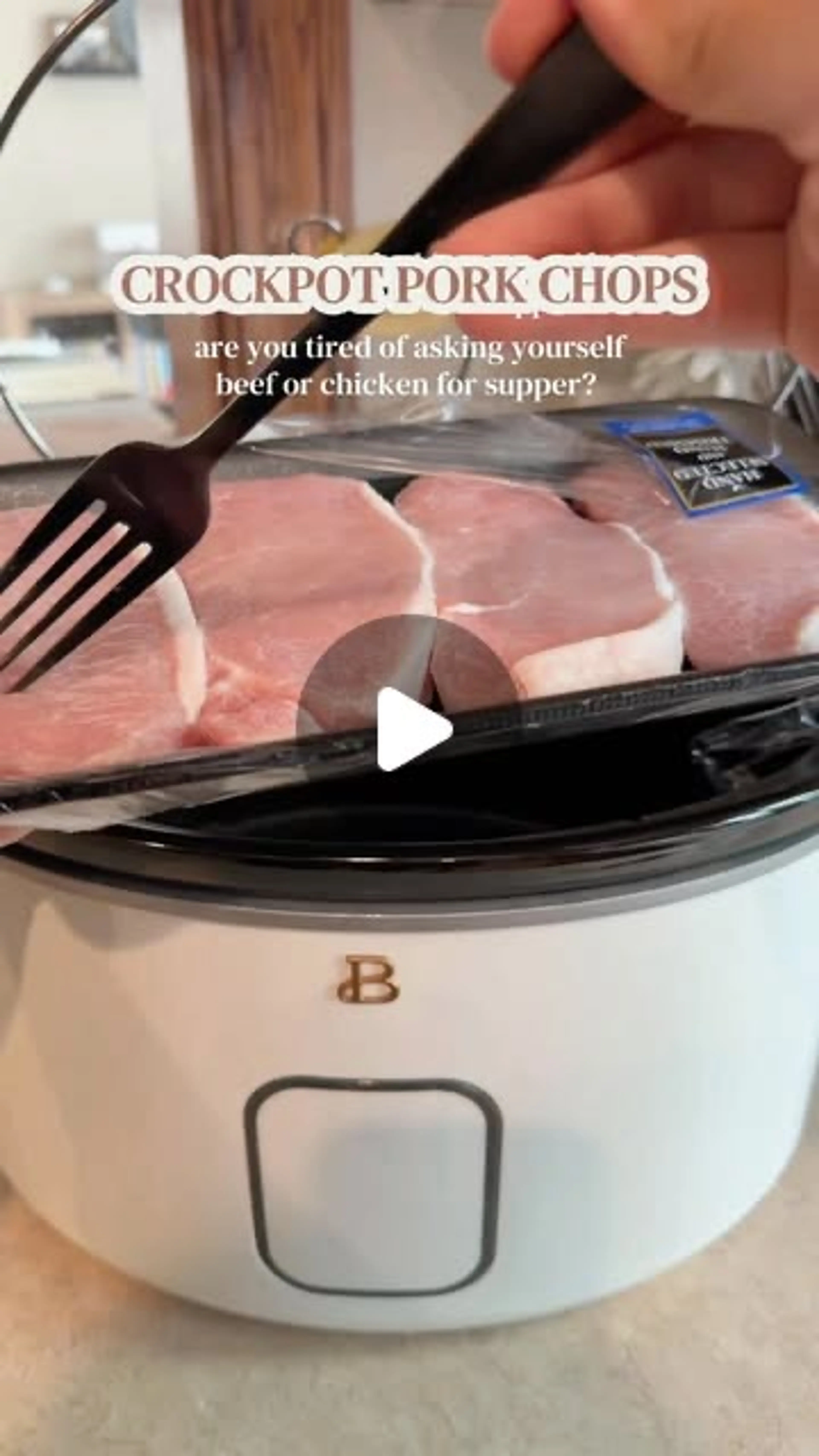Crockpot Pork Chops