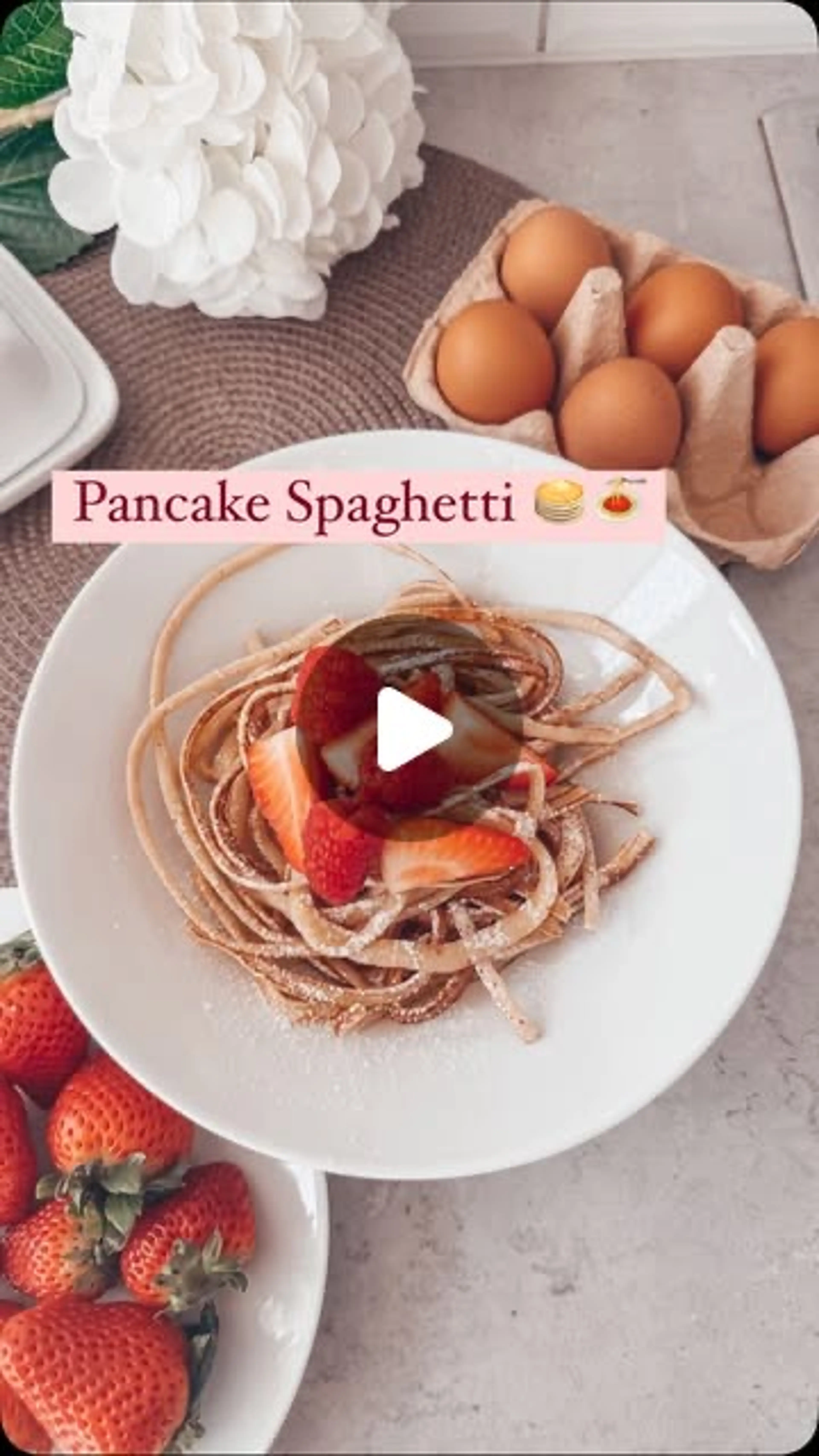Pancake Spaghetti