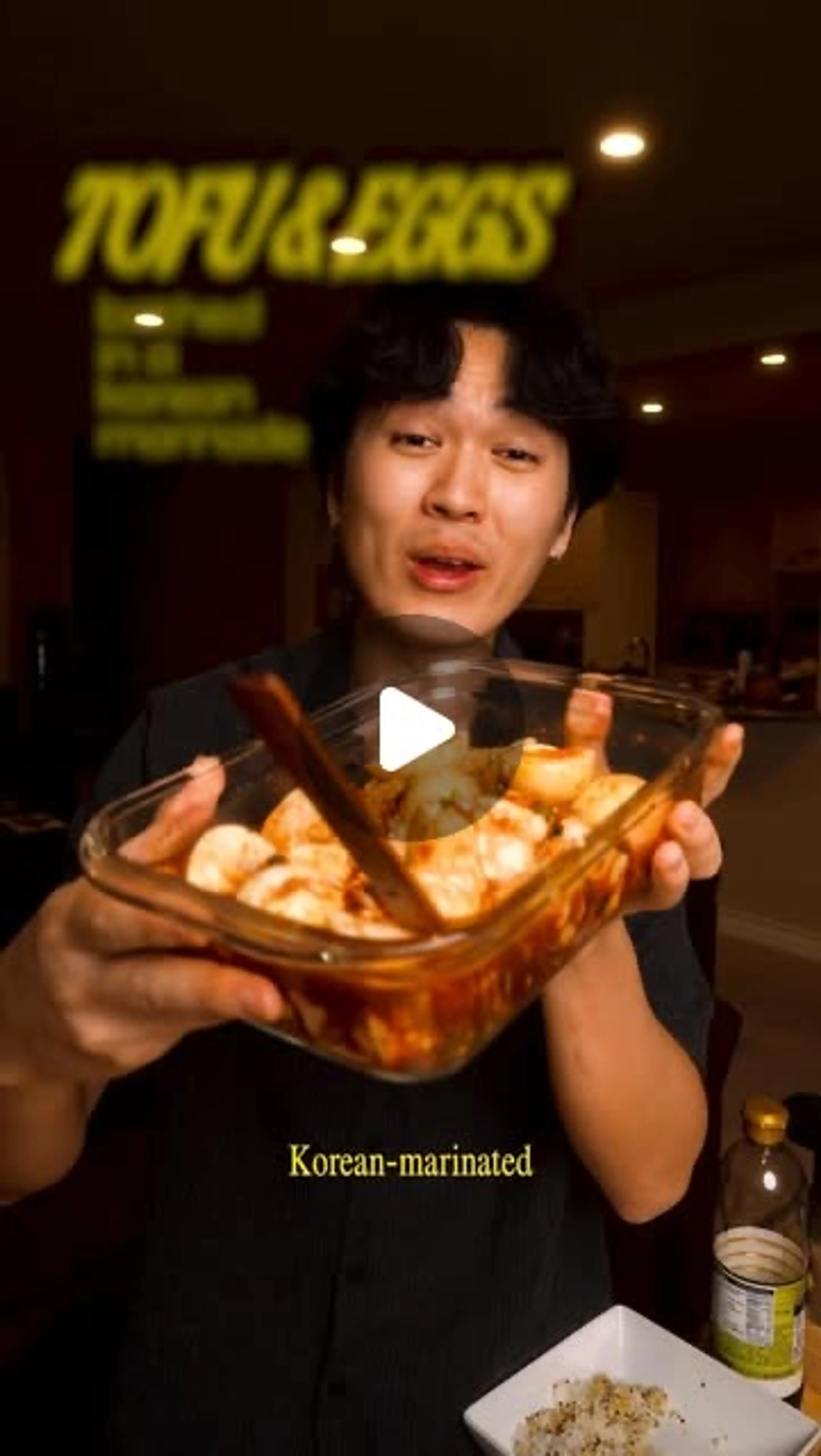 Korean Eggs And Tofu