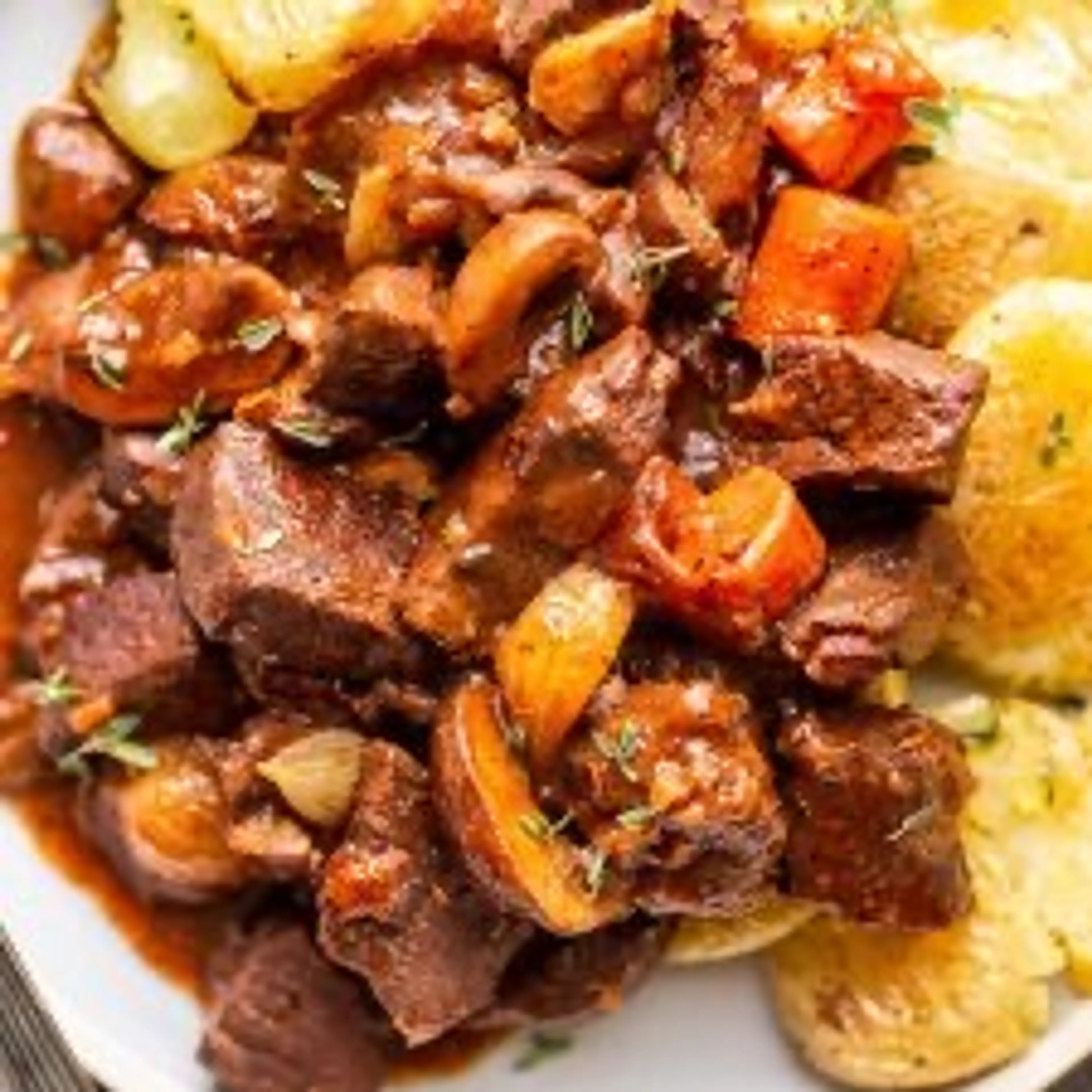 Venison Bourguignon