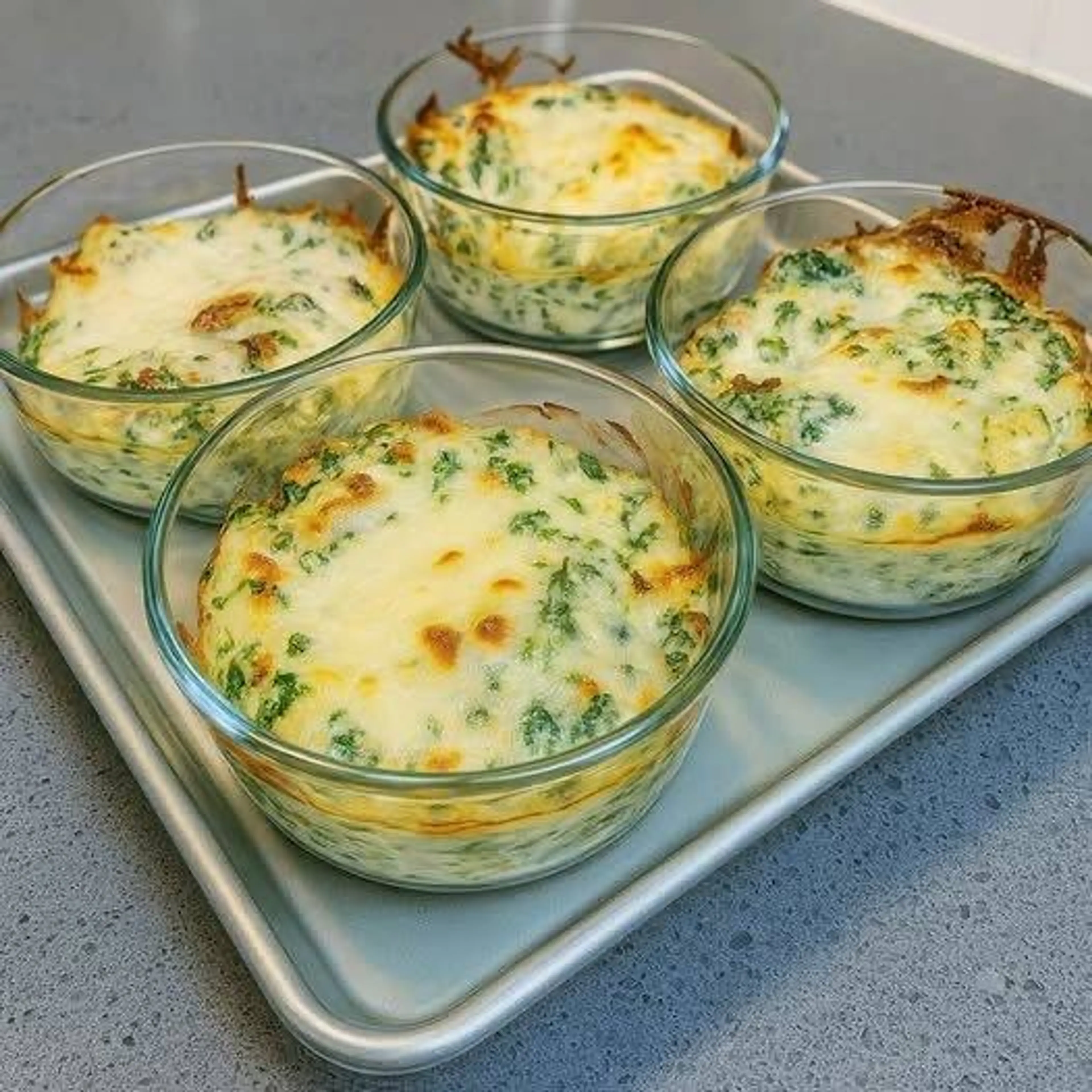 Spinach Chicken Bowls