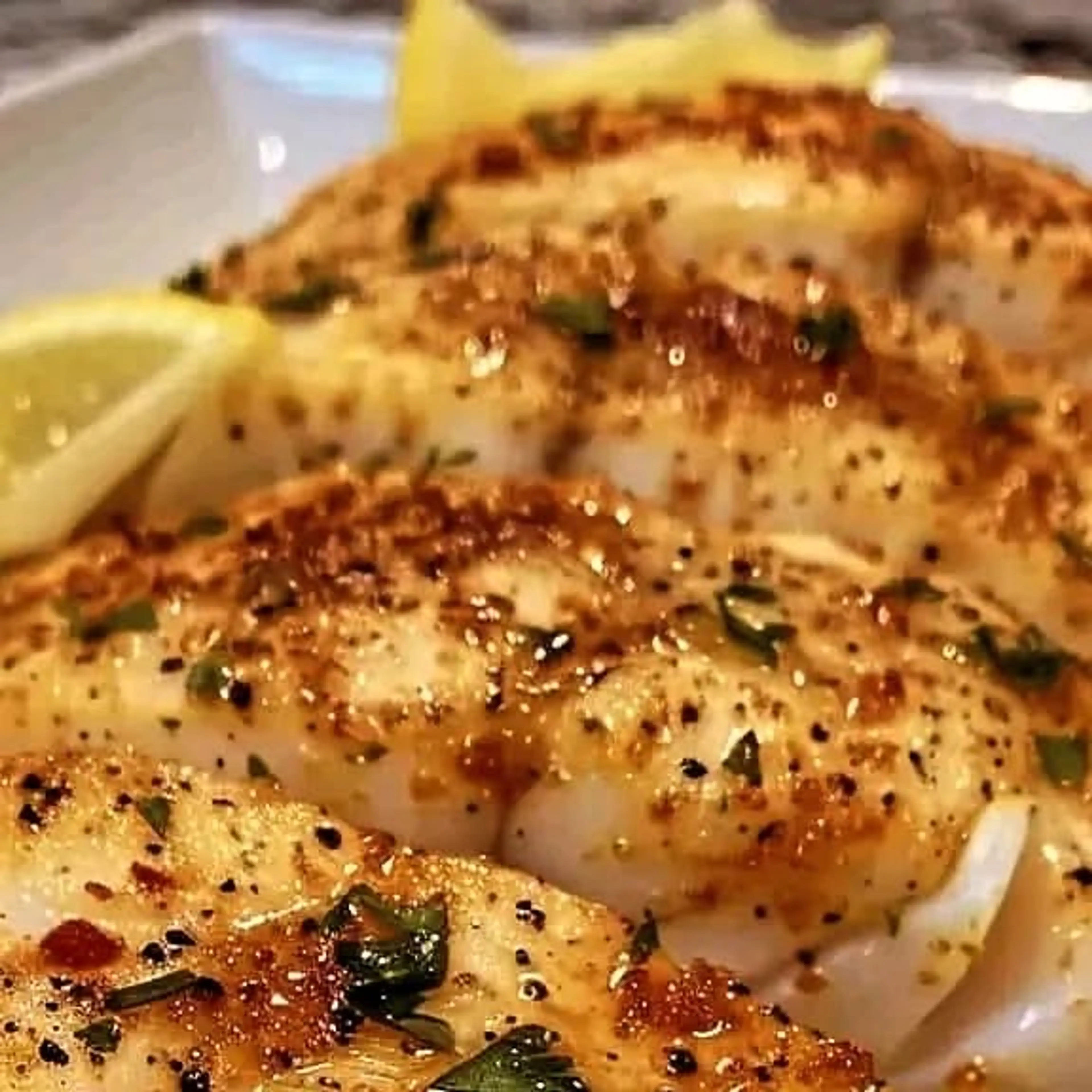 Zesty Lemon Butter Fish Fillet