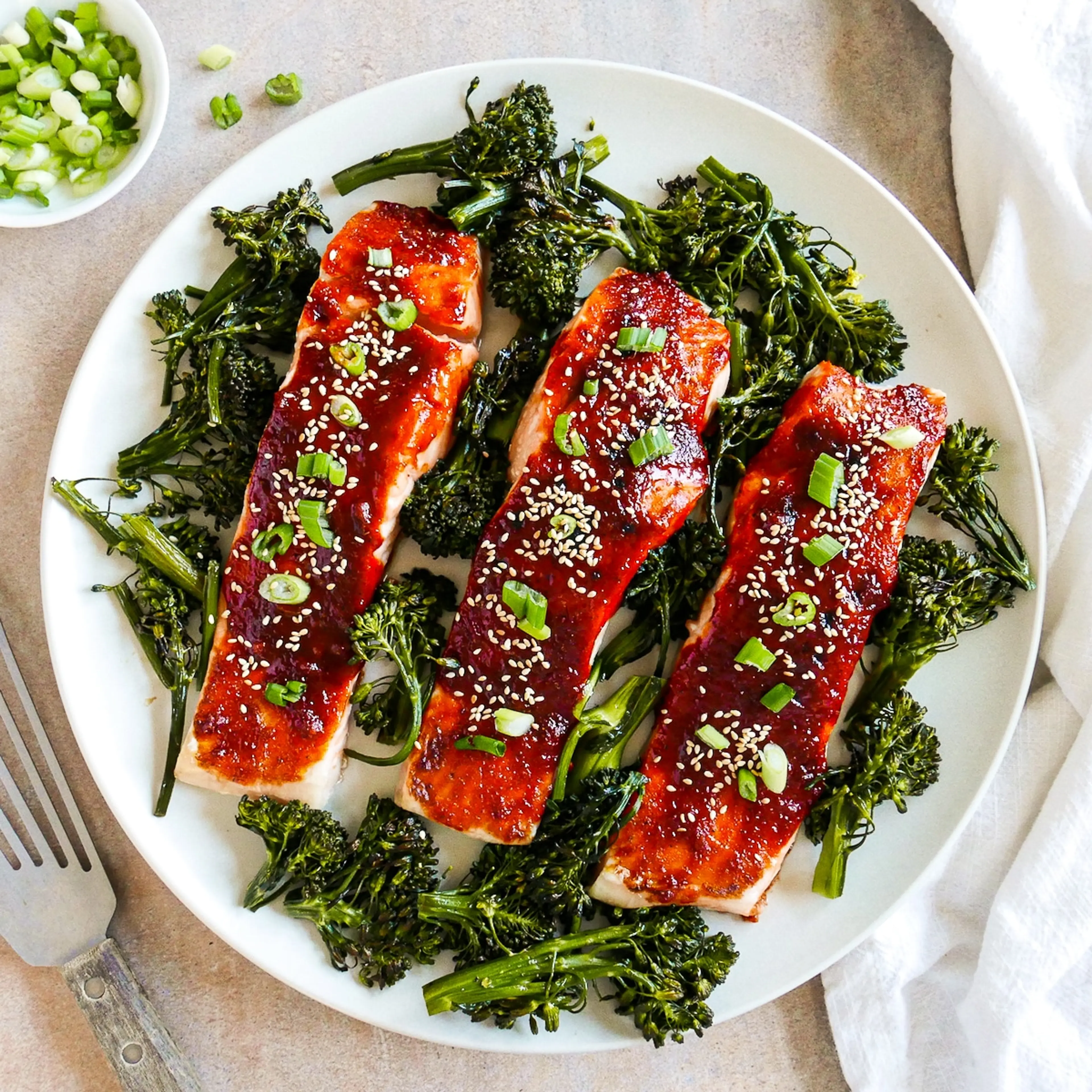 Gochujang Glazed Salmon