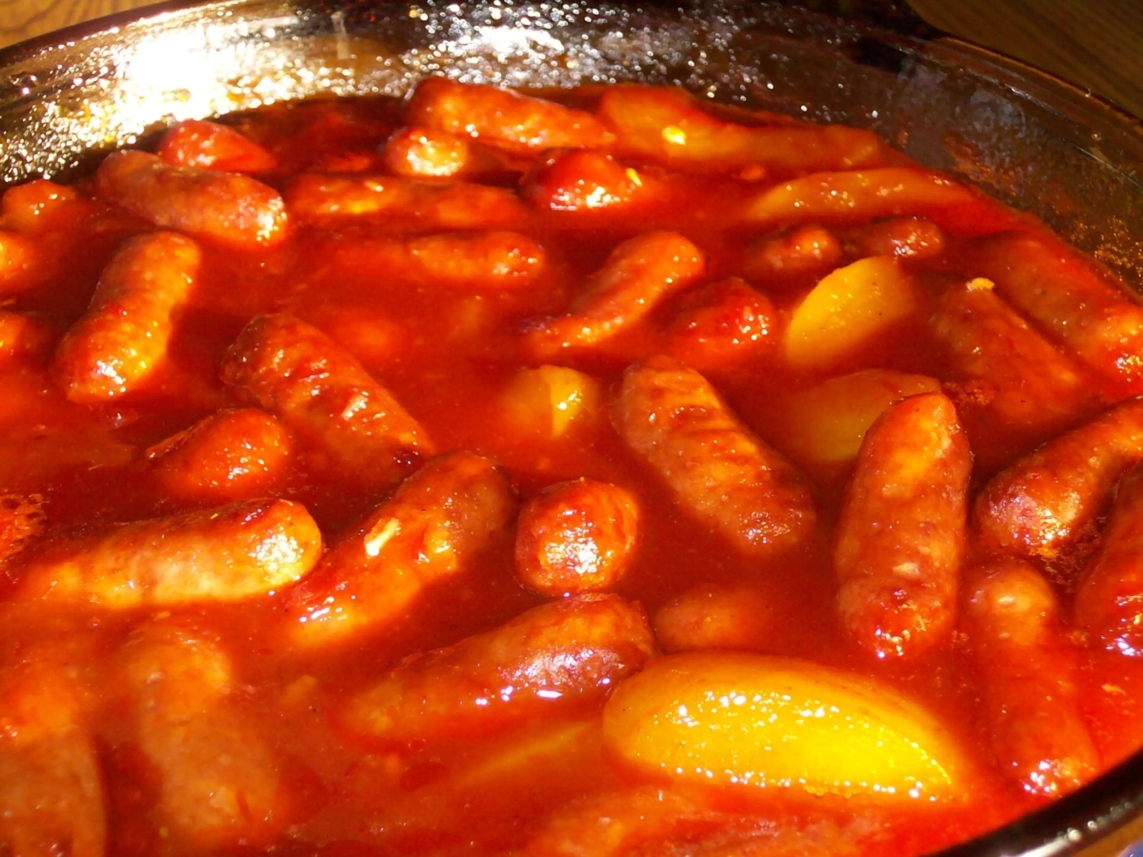 Sweet and Sour Sausages