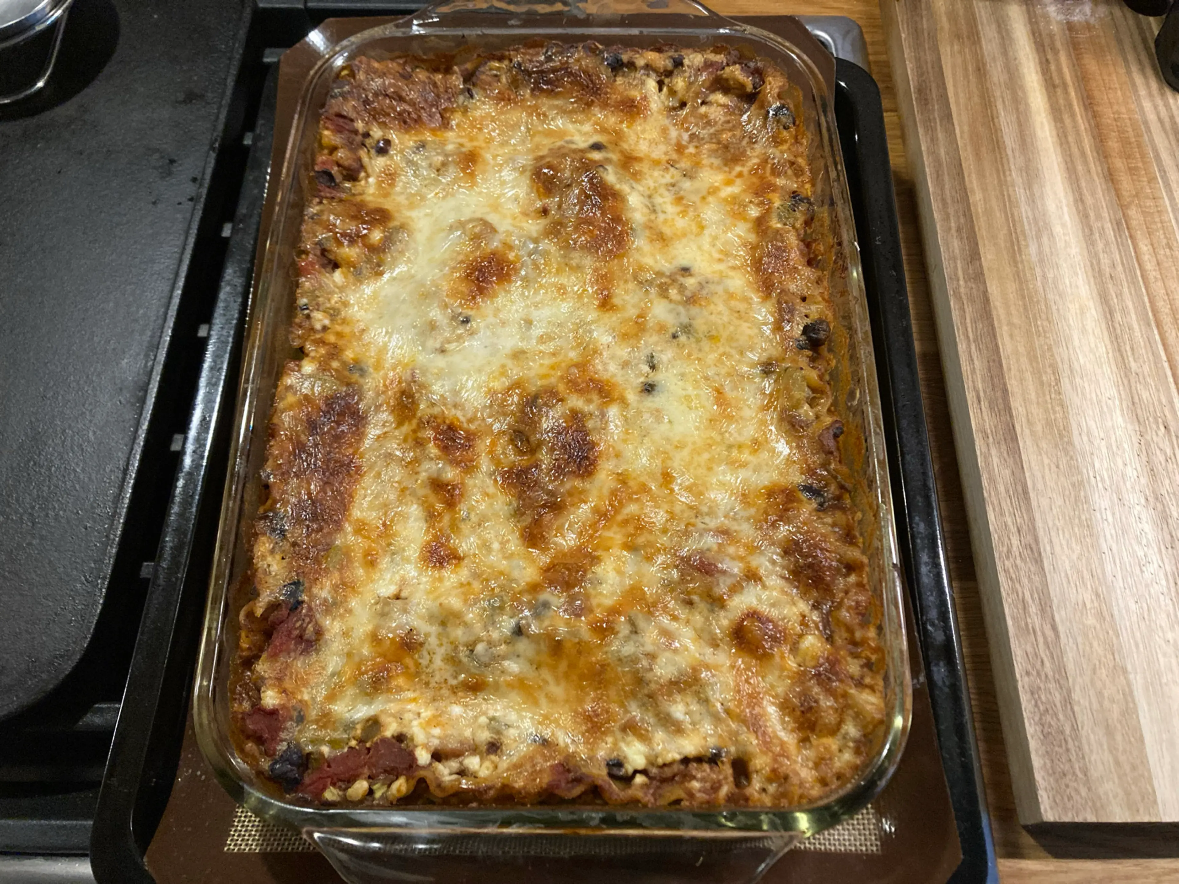 Denny’s Mexican Chicken Lasagna