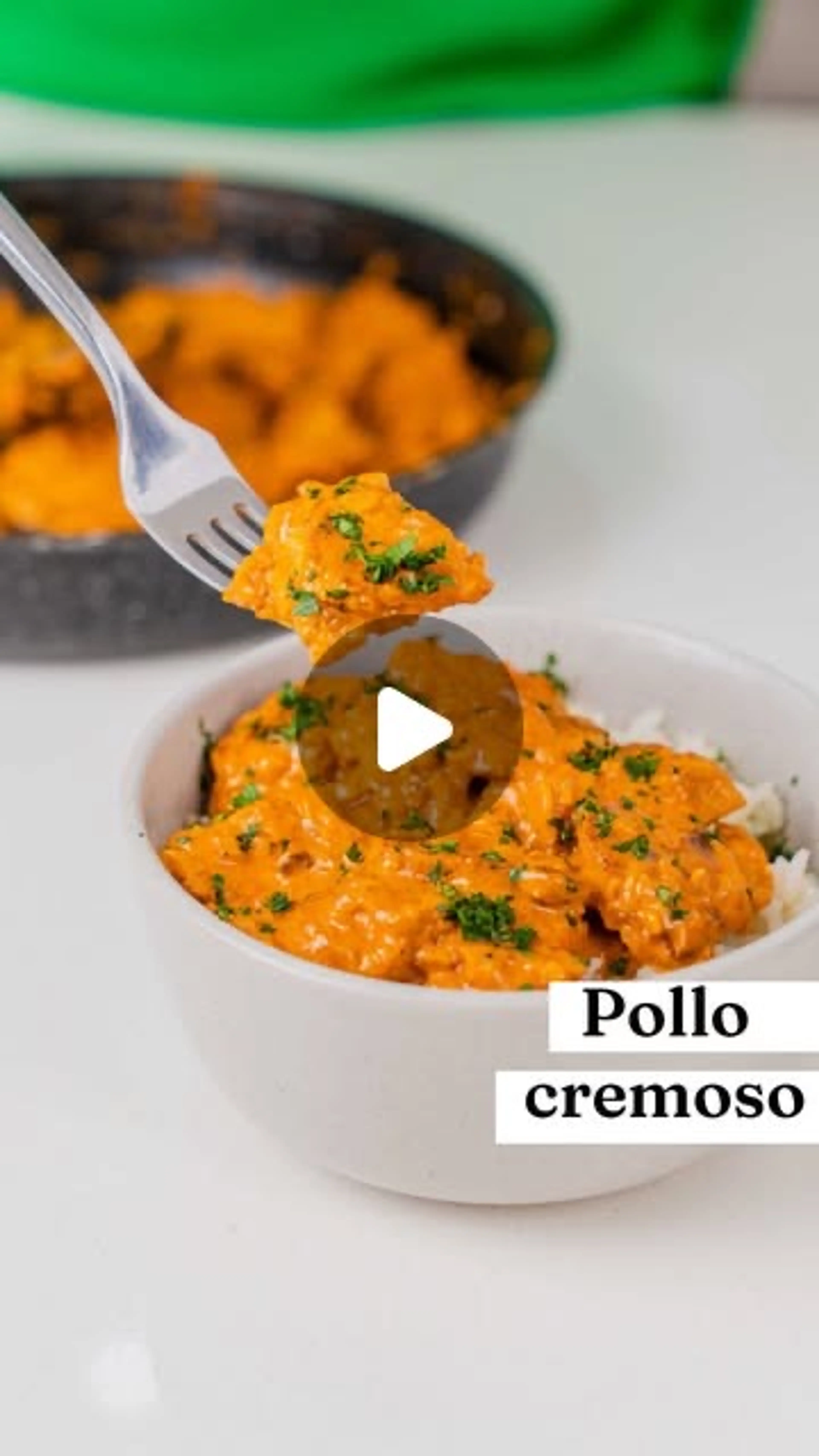 Pollo Cremoso Con Especias