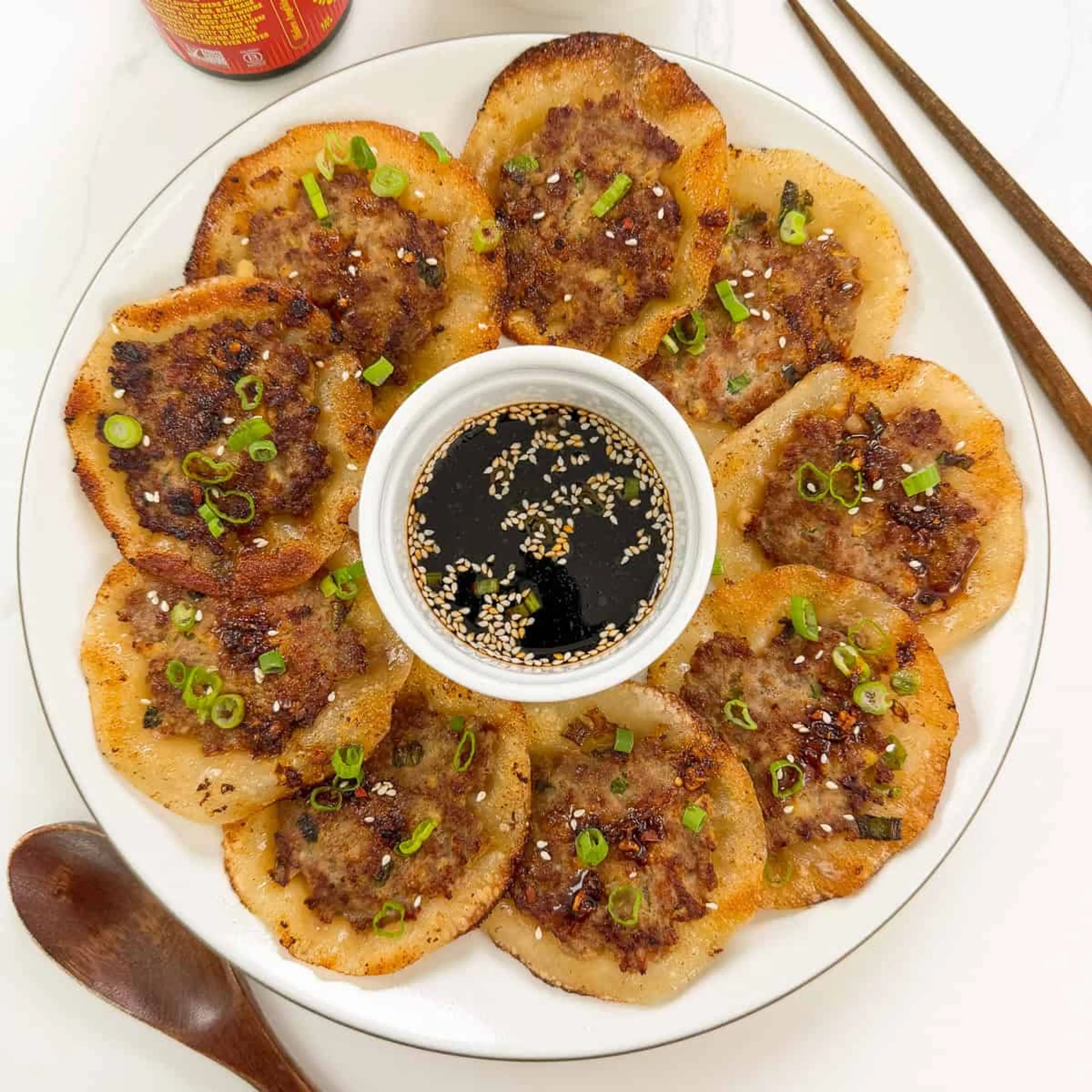 Smashed Lemongrass Pork Dumplings