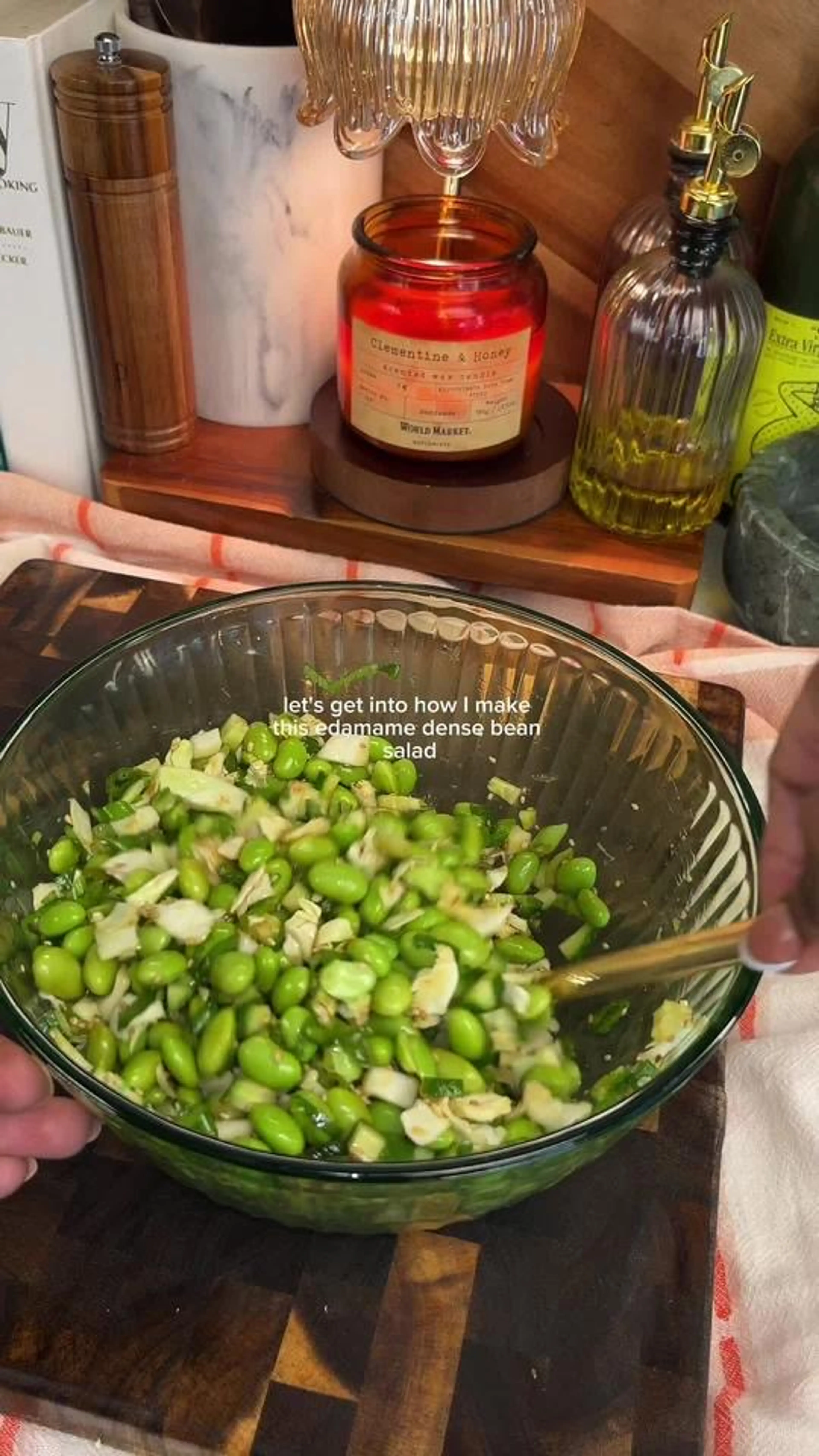 Edemame Dense Bean Salad          Ingredients