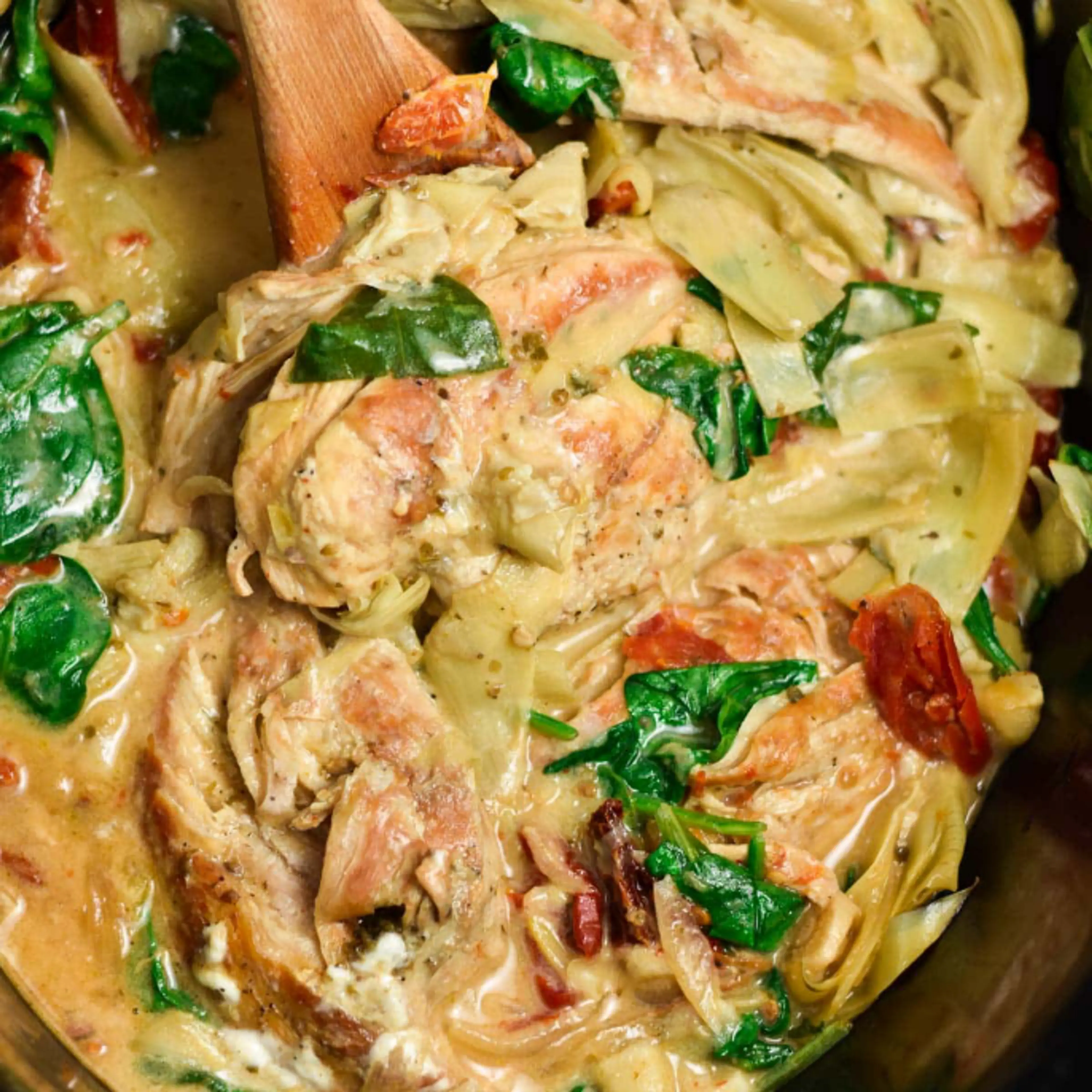 Best Crockpot Tuscan Chicken