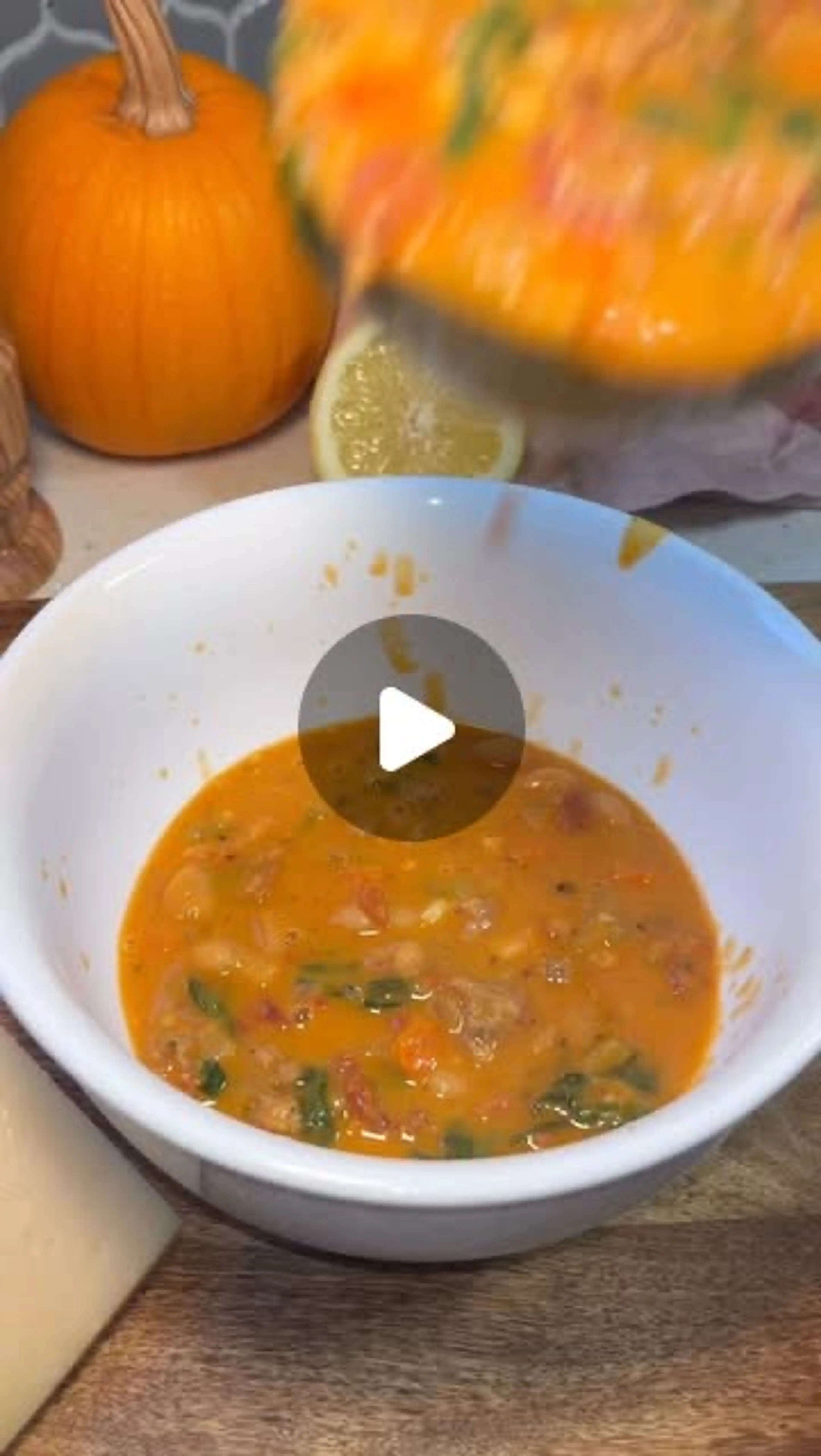 Tuscan White Bean & Sausage Soup