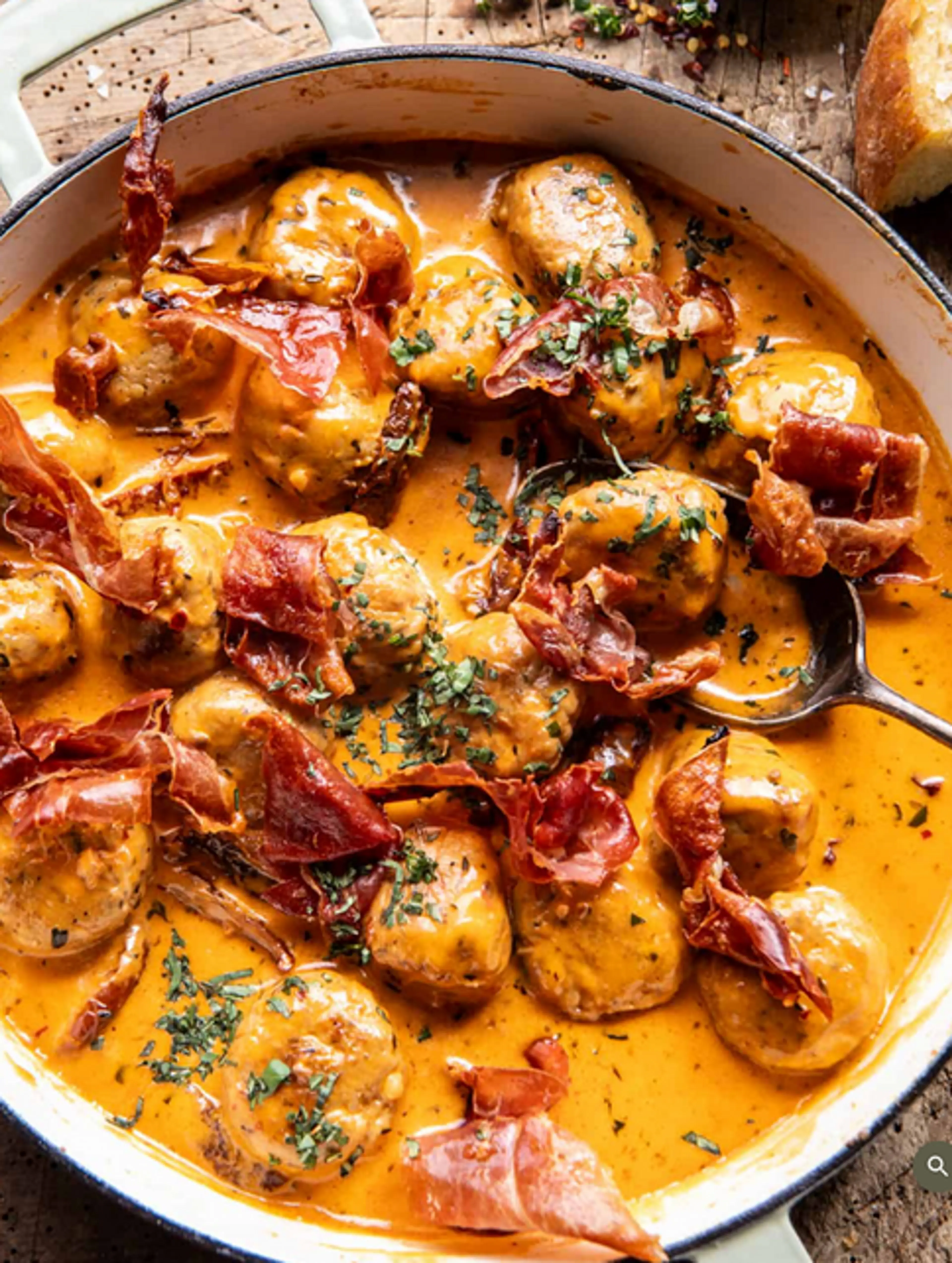 Marry Me Chicken Meatballs