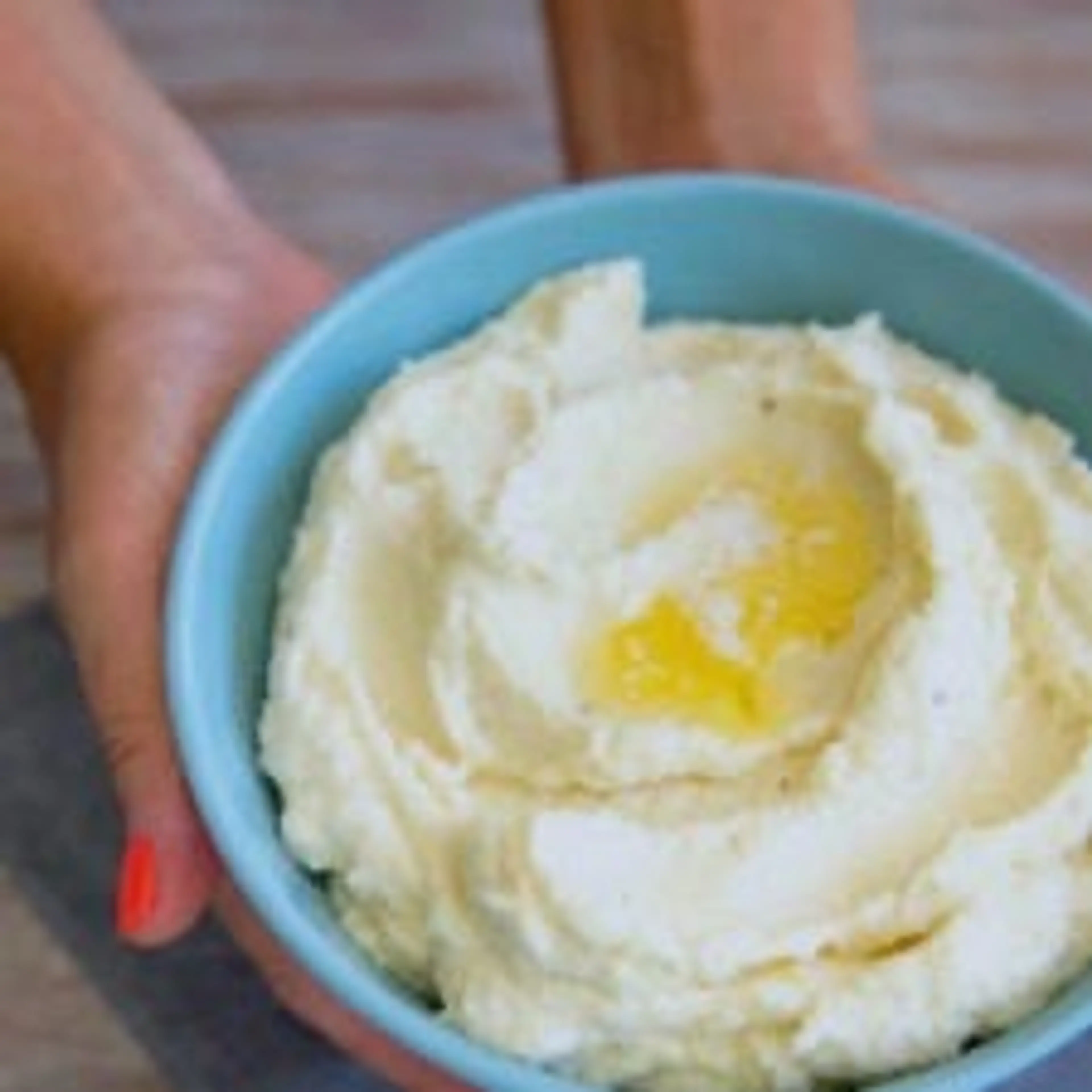 Cheesy Cauliflower Mash - Keto, low carb