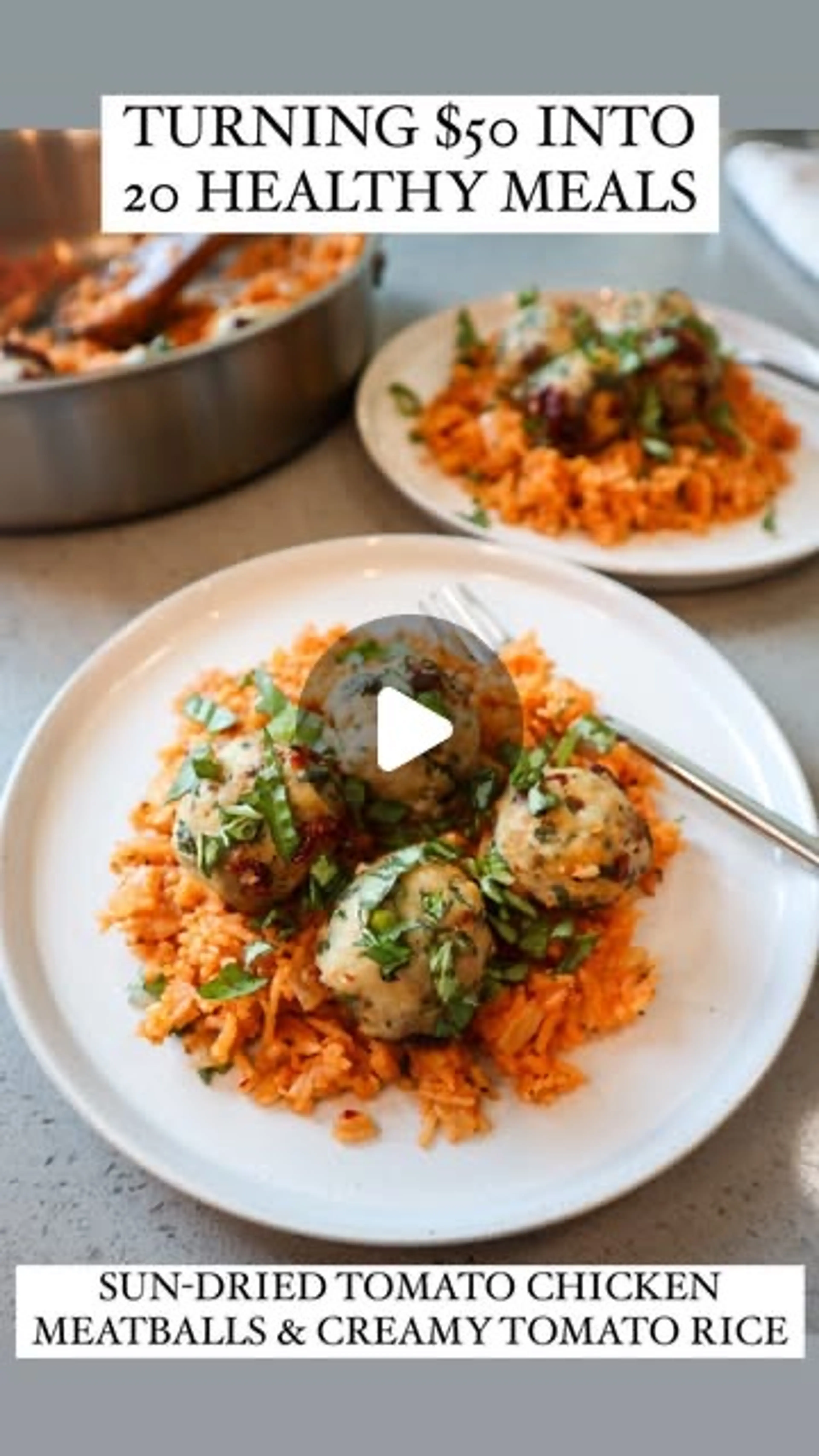 Basil Chicken Meatballs