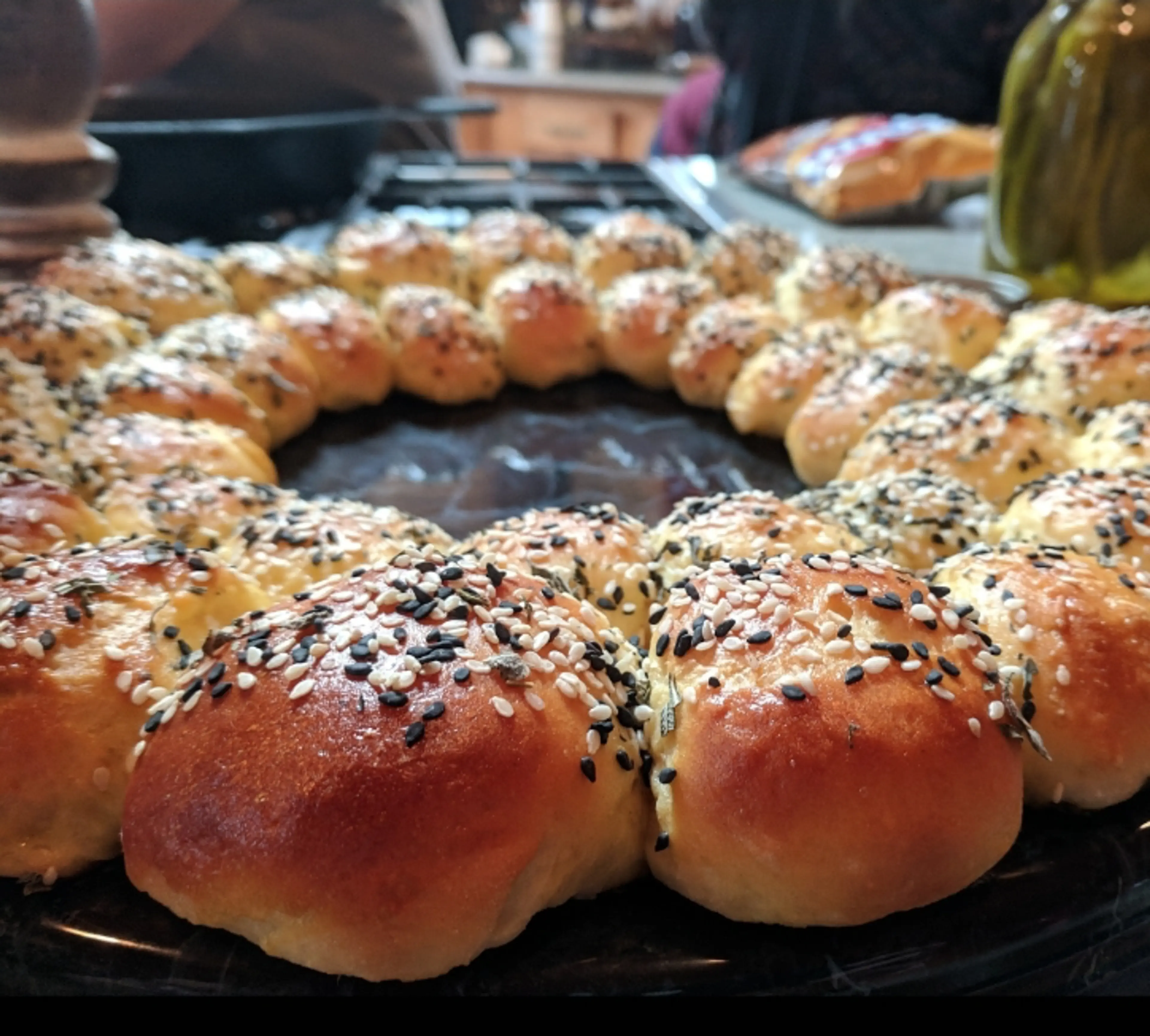 Benne Pull-Apart Rolls