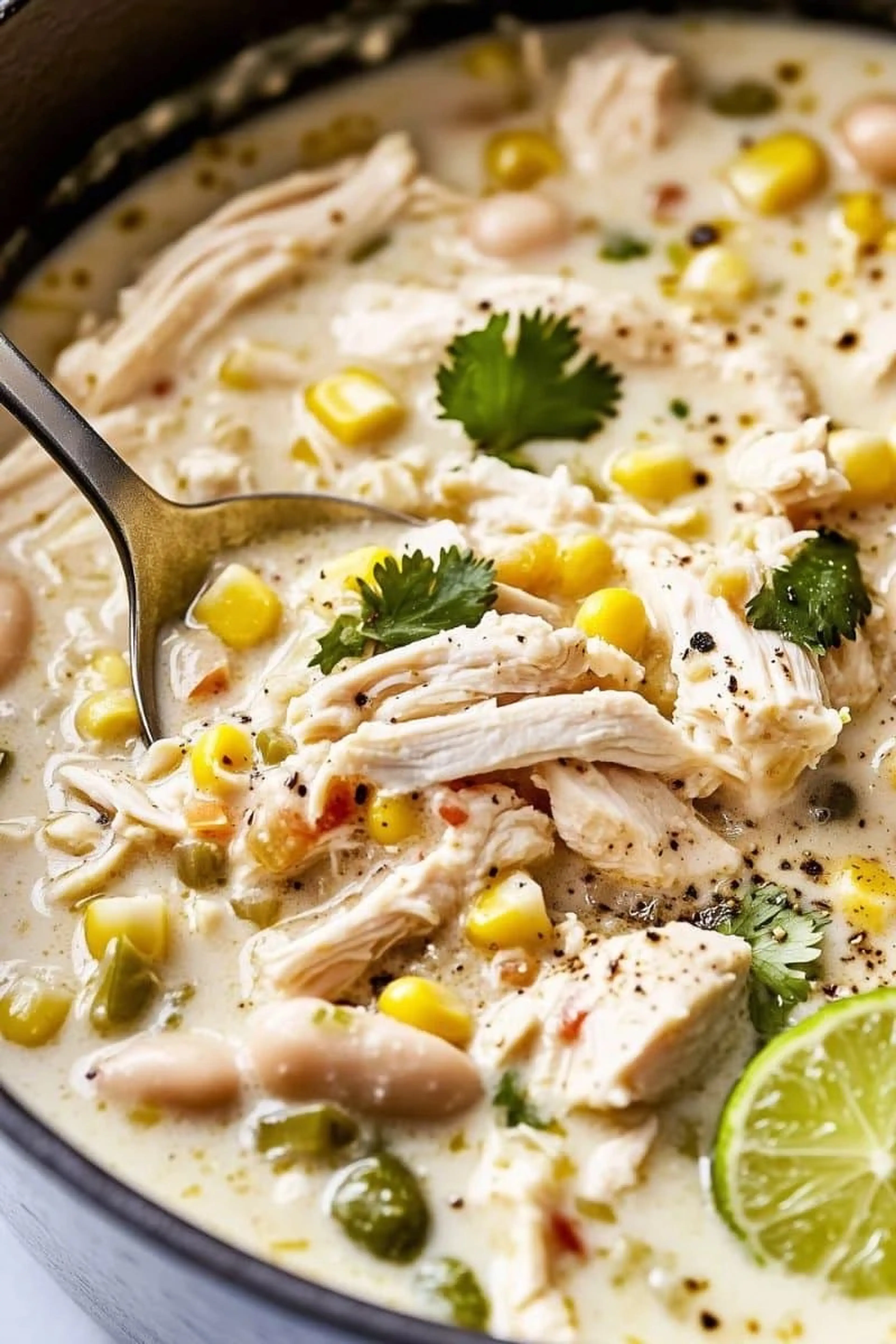 Crockpot White Chicken Chili