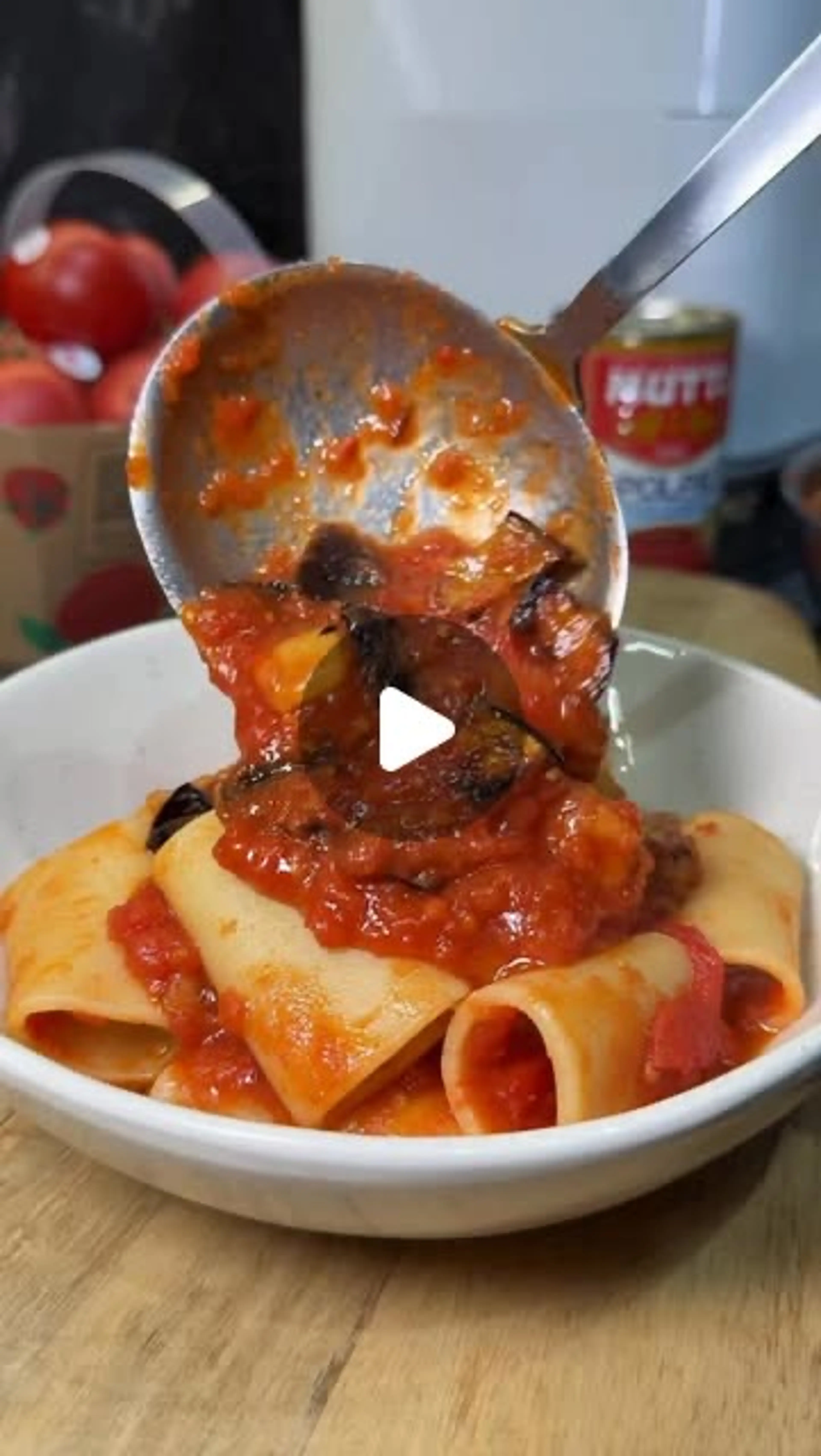 My Paccheri Alla Norma: a Sicilian-inspired Delight