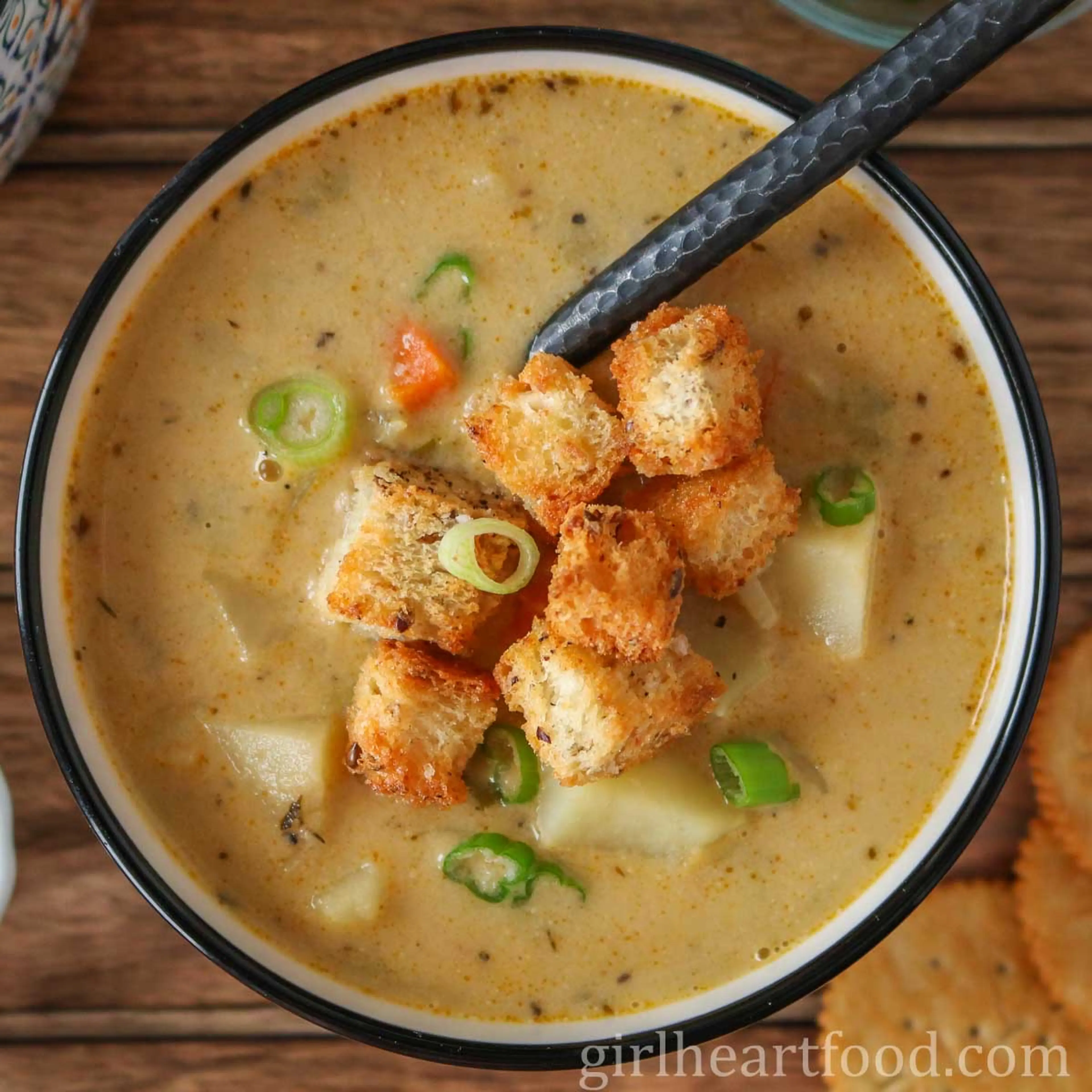 Celery Root Soup (With Other Root Veggies)