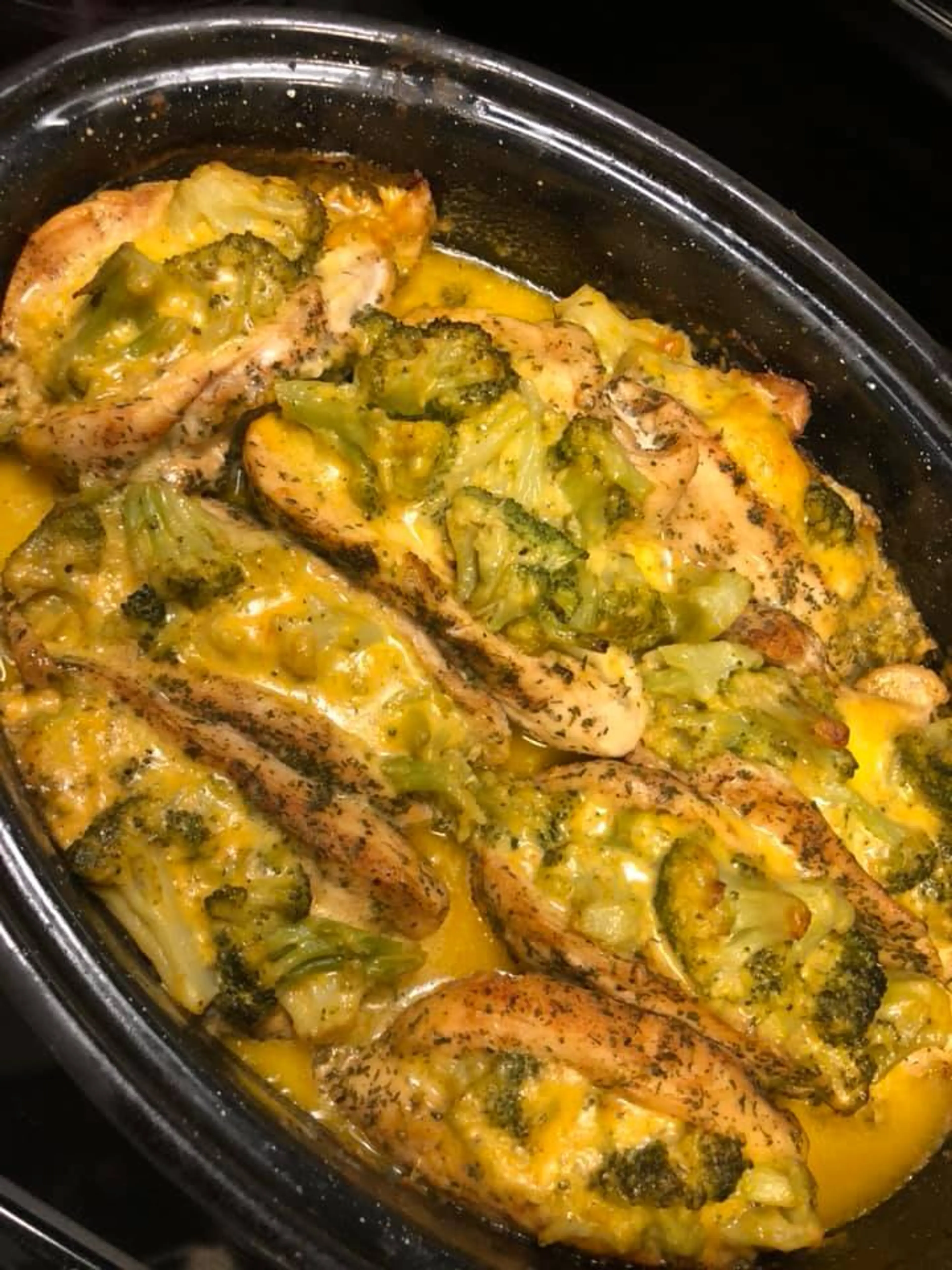 Broccoli and Cheese Stuffed Chicken Breast