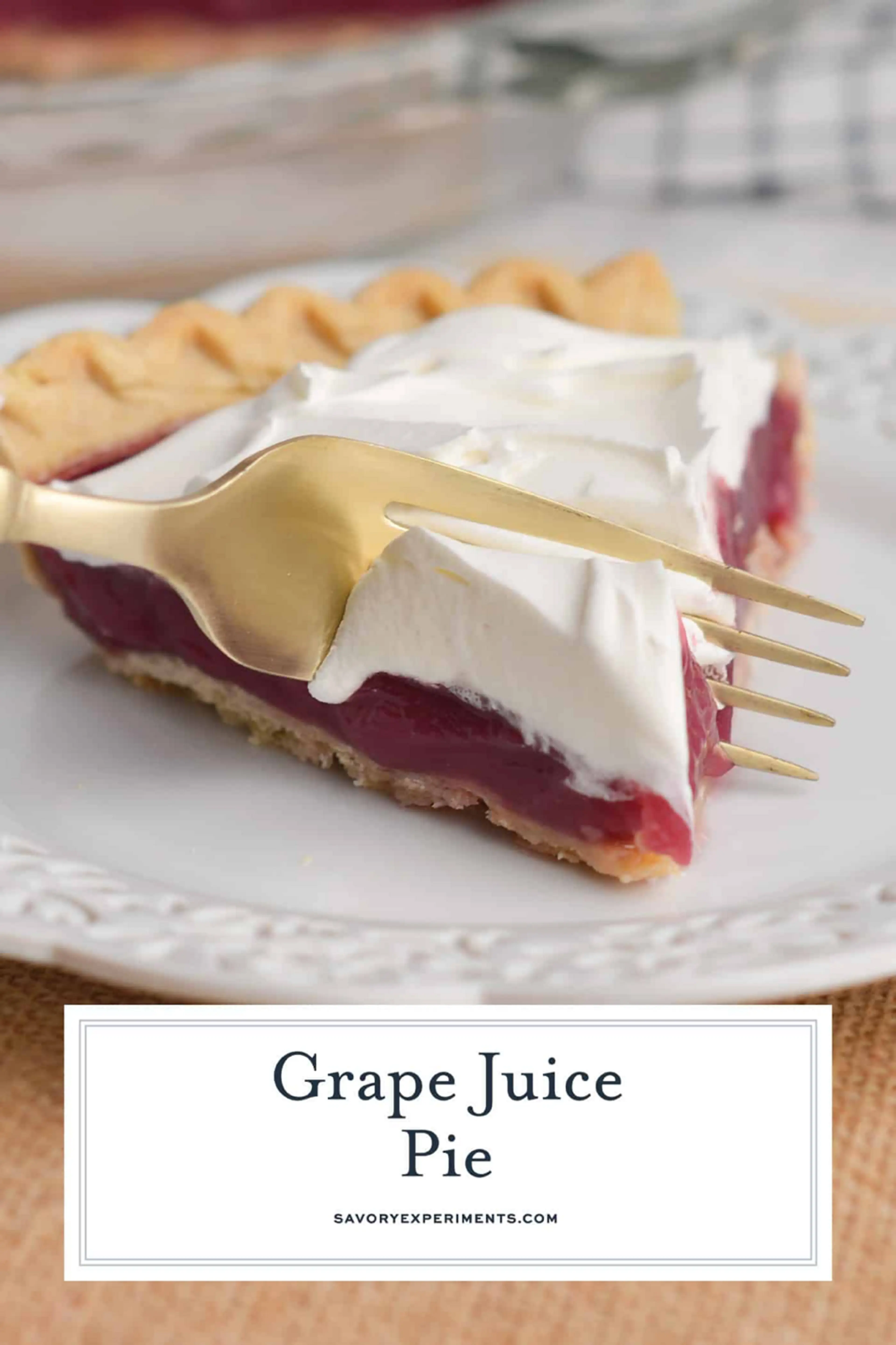 Grape Juice Pie (ATK)