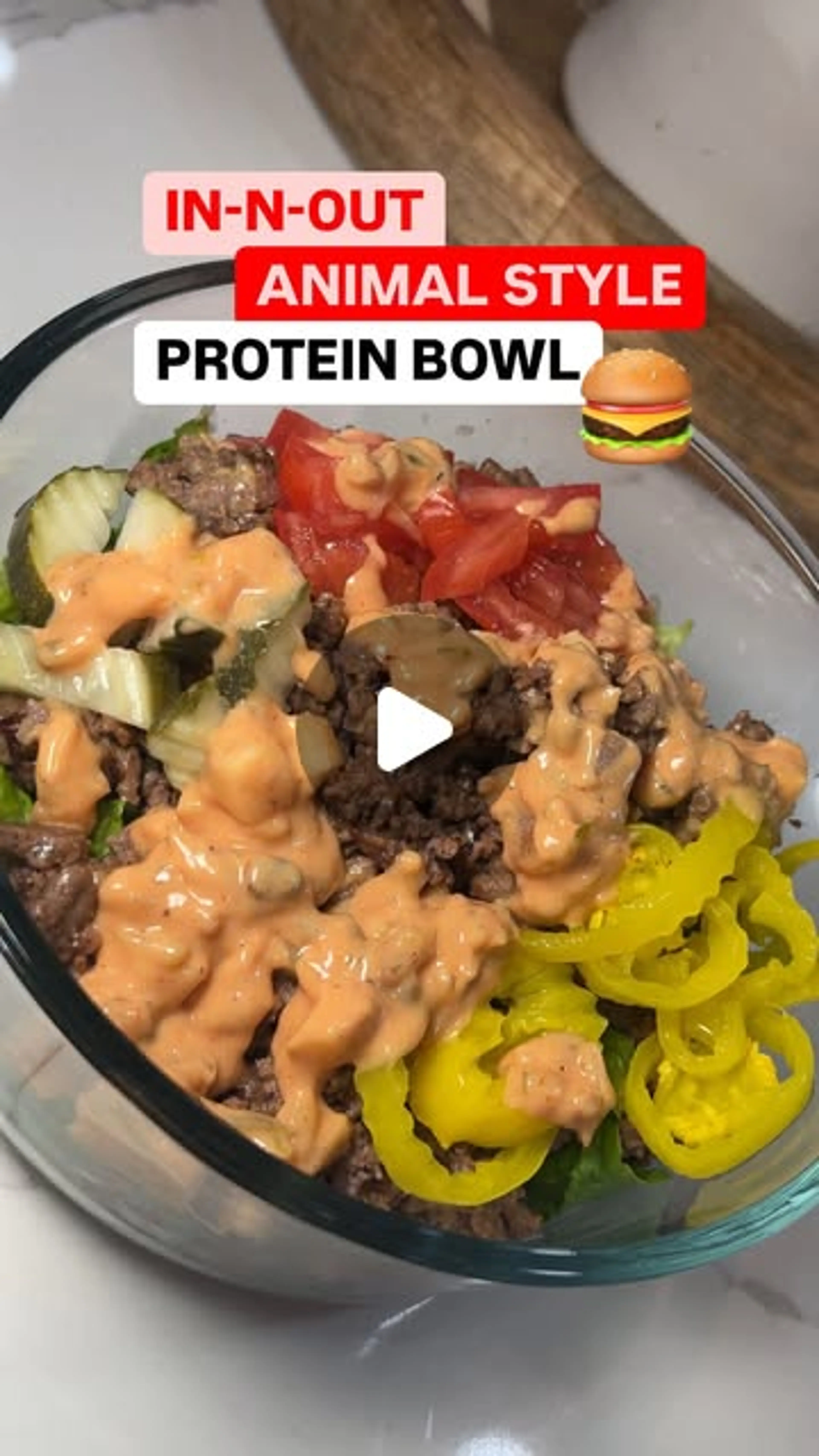 Animal Style Protein Bowl