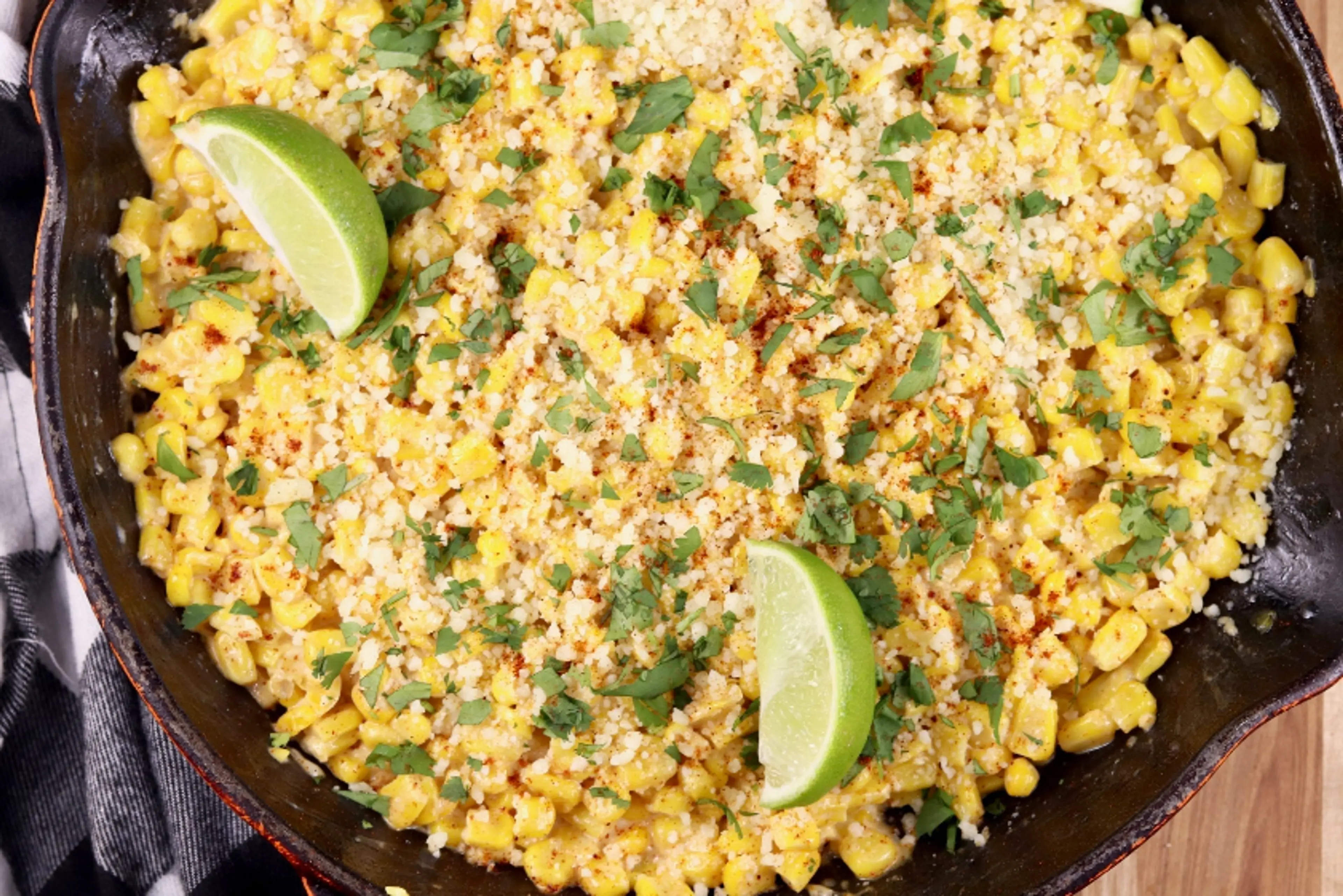 Skillet Mexican Street Corn