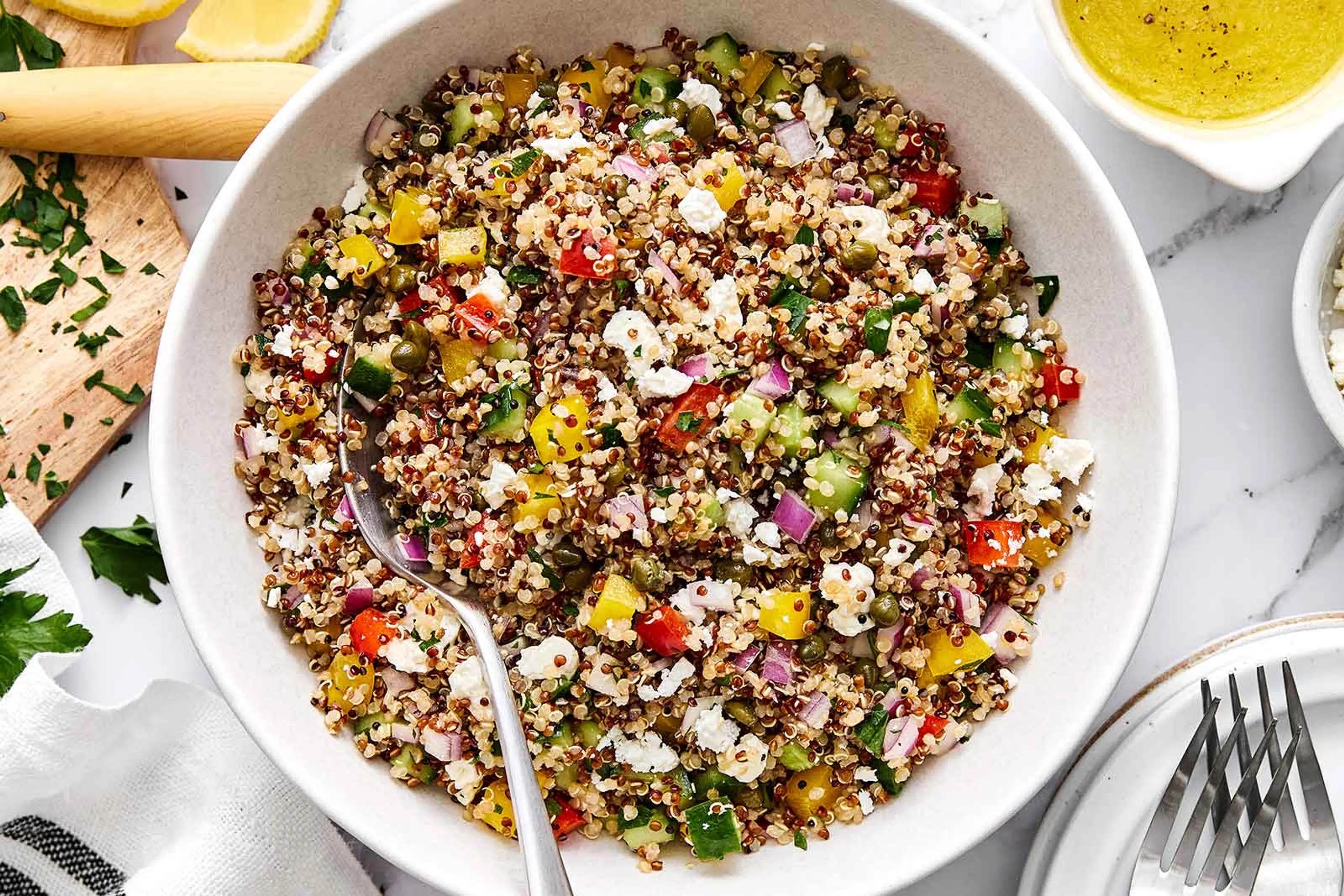 Mediterranean Quinoa Salad