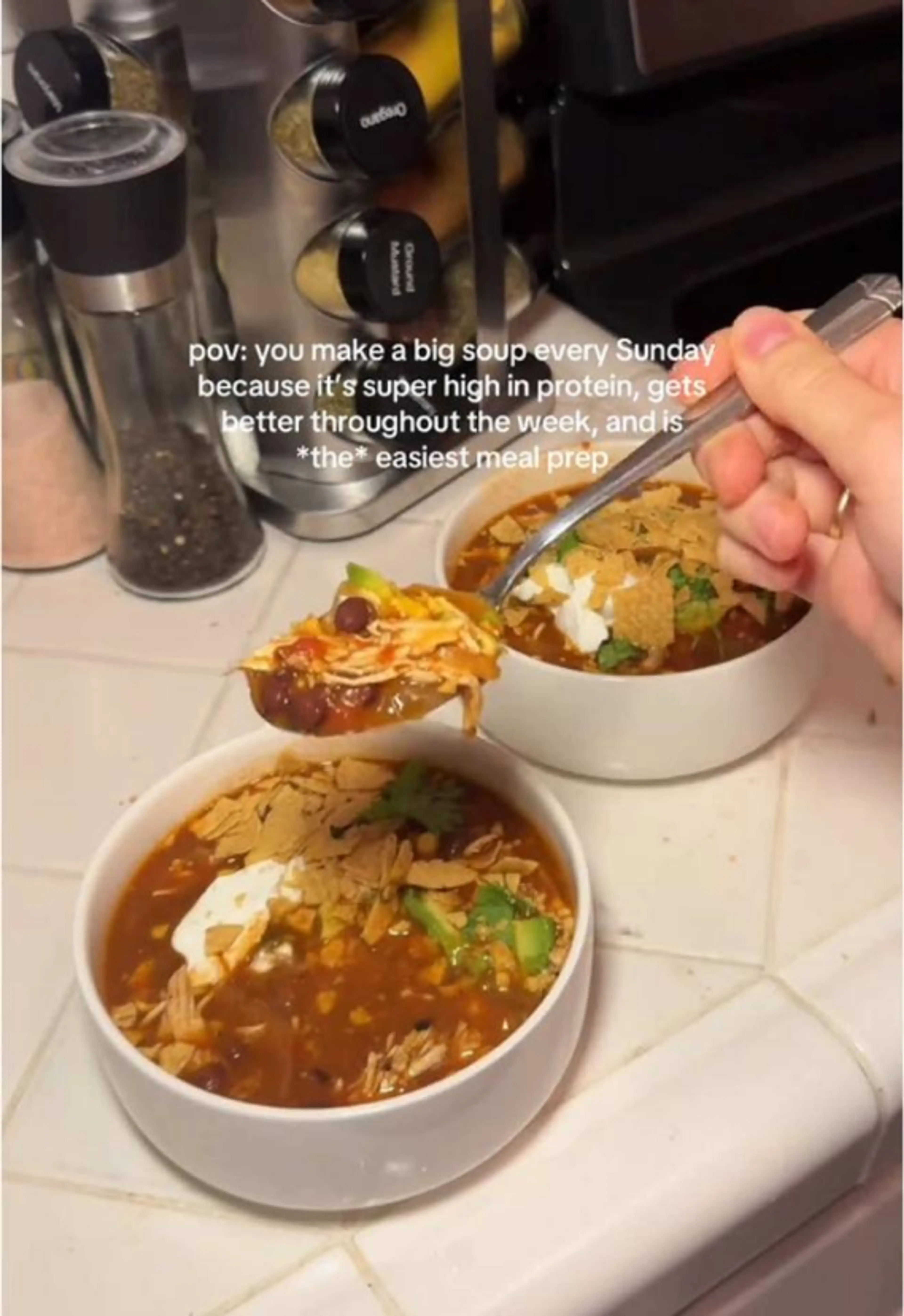 This Cozy, Yet Protein Packed, Soup