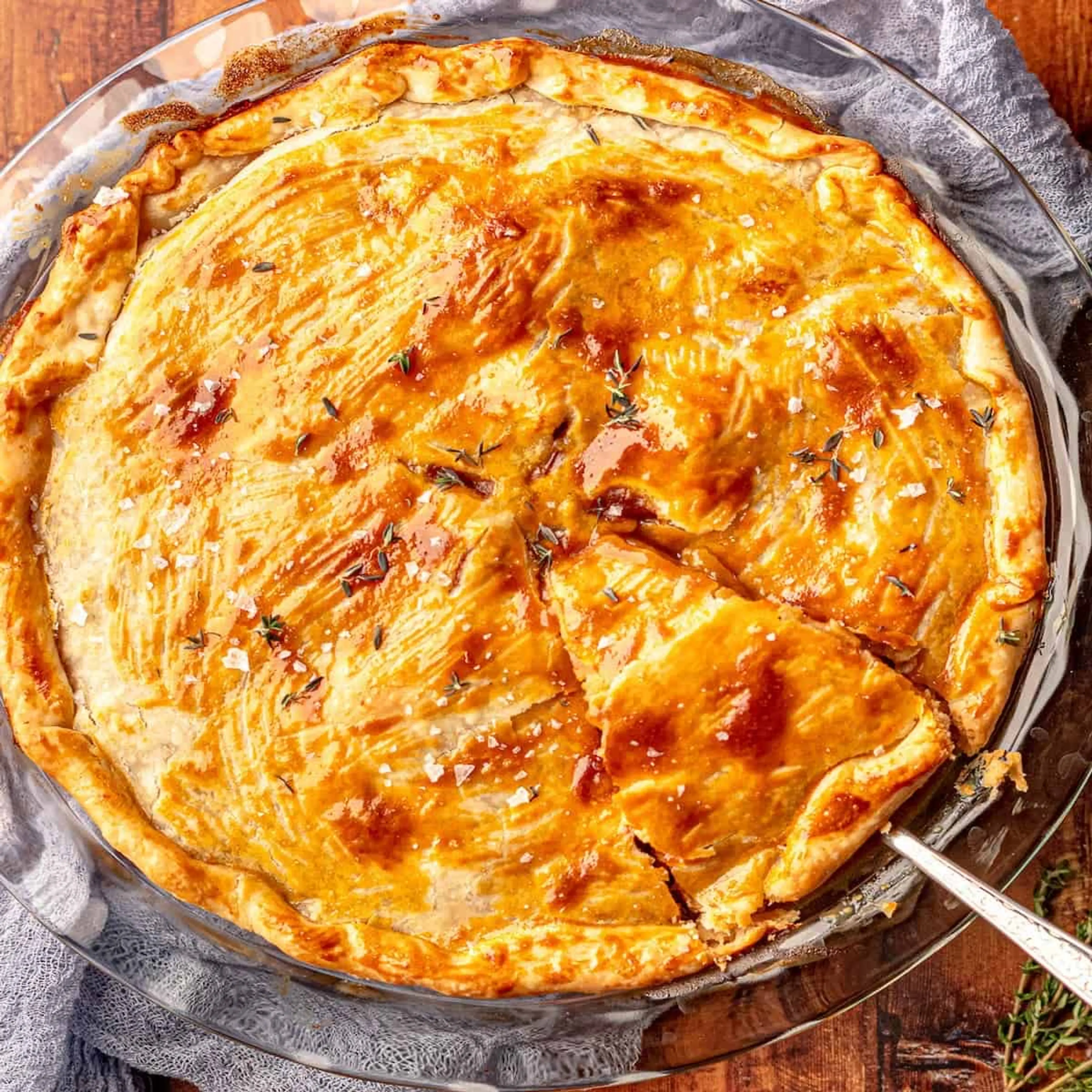 Steak and Onion Pie (British Pub Style)