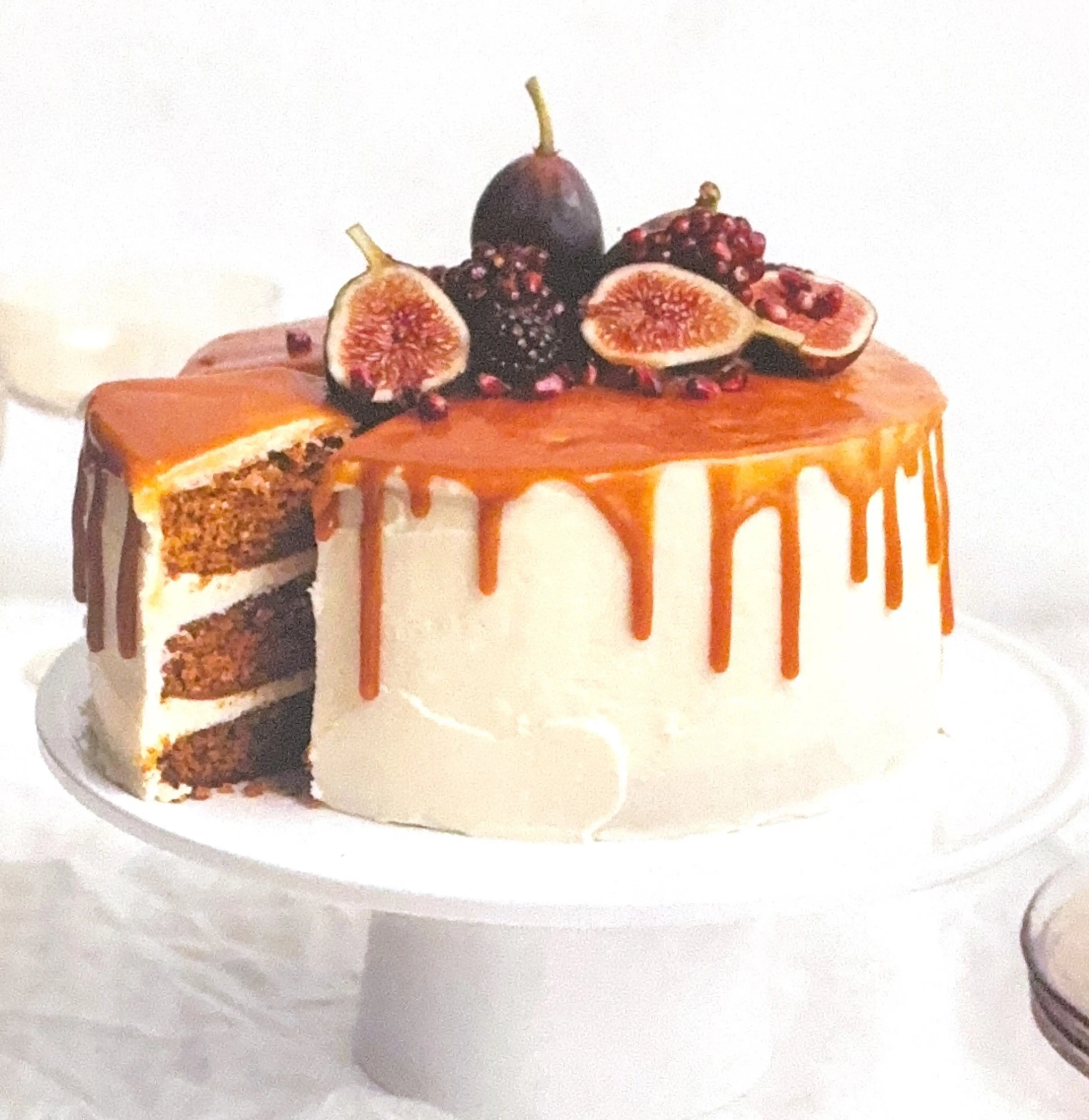 Caramel Pumpkin Layer Cake