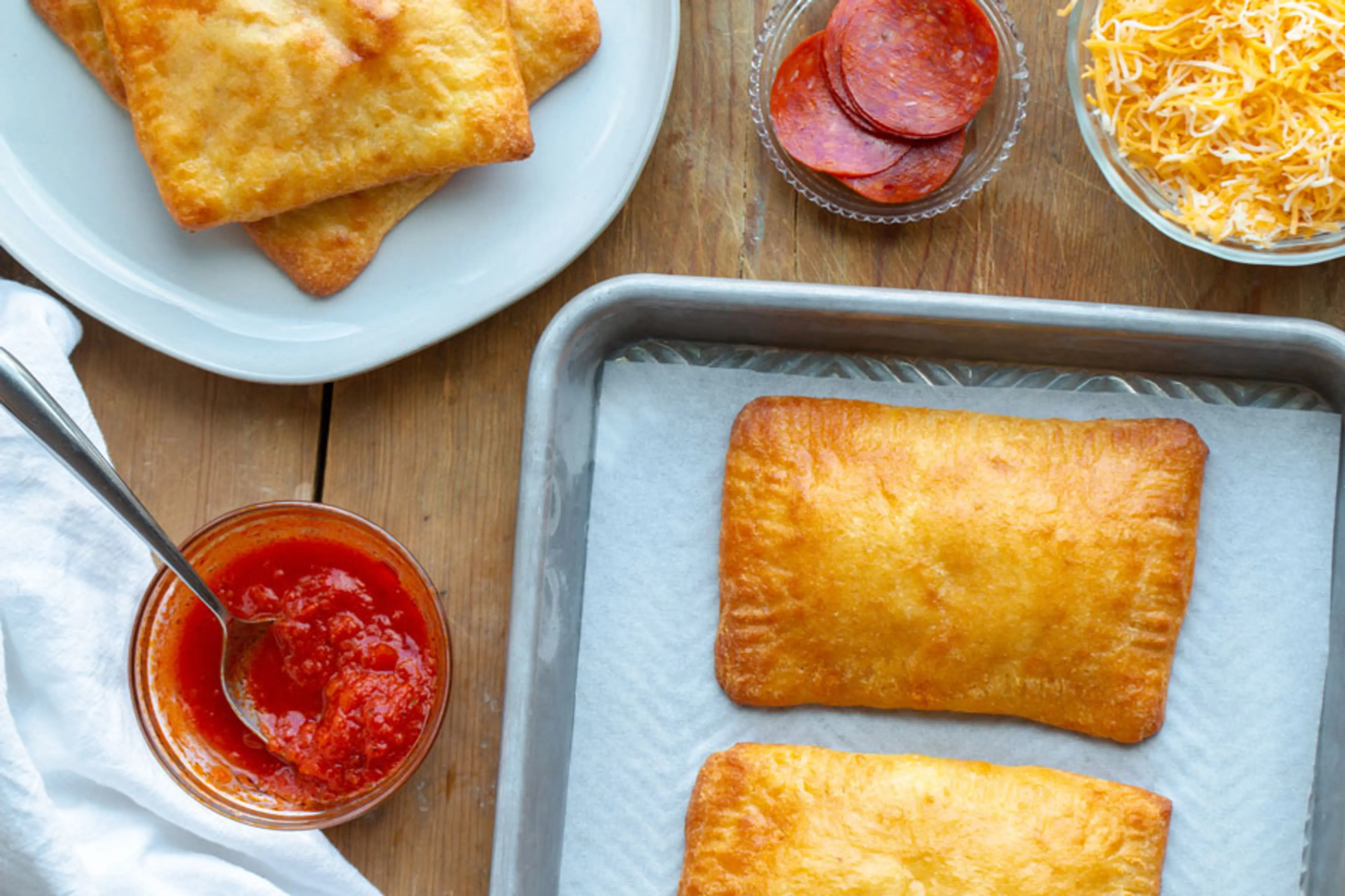 Keto Pizza Pockets