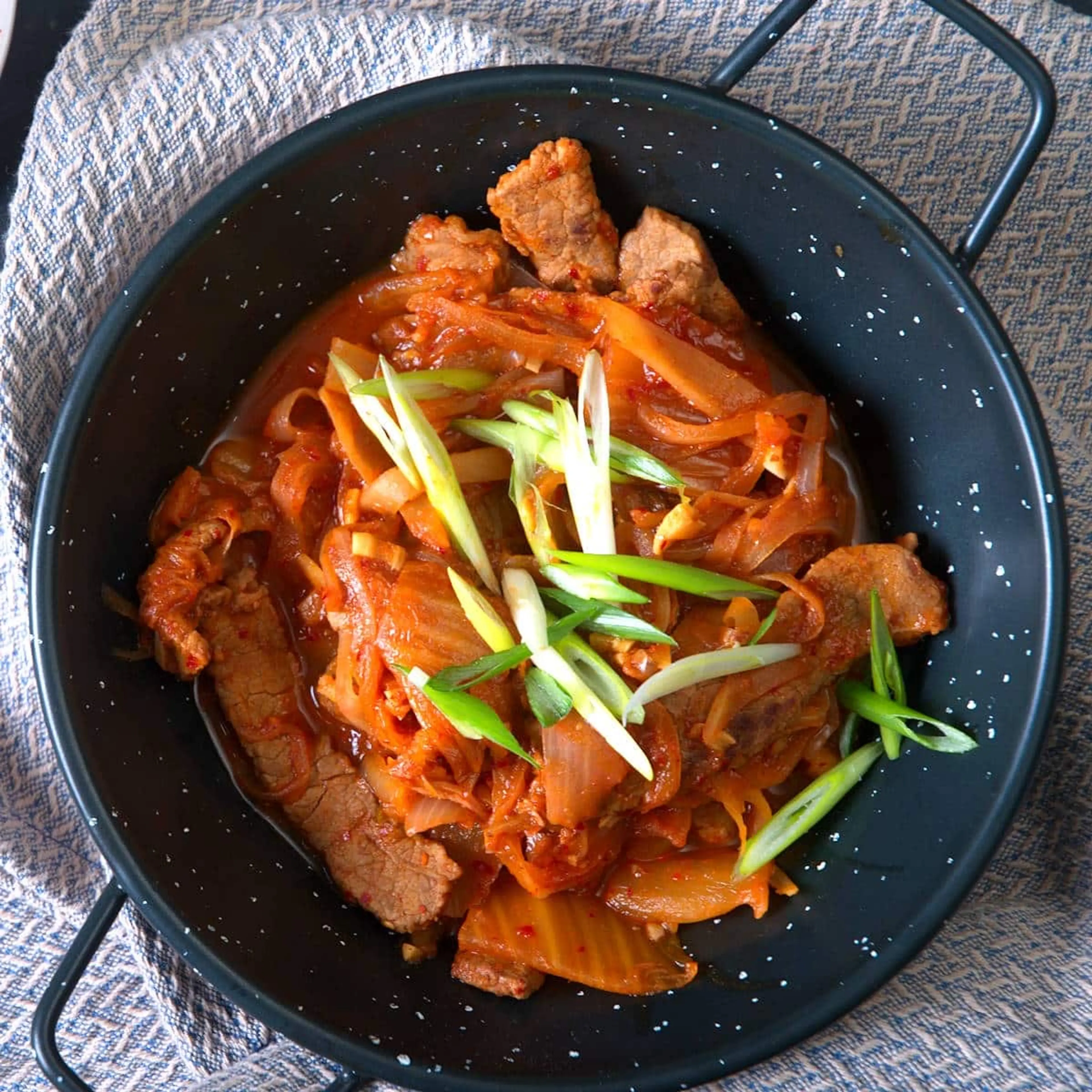 Easy Kimchi Beef Stew