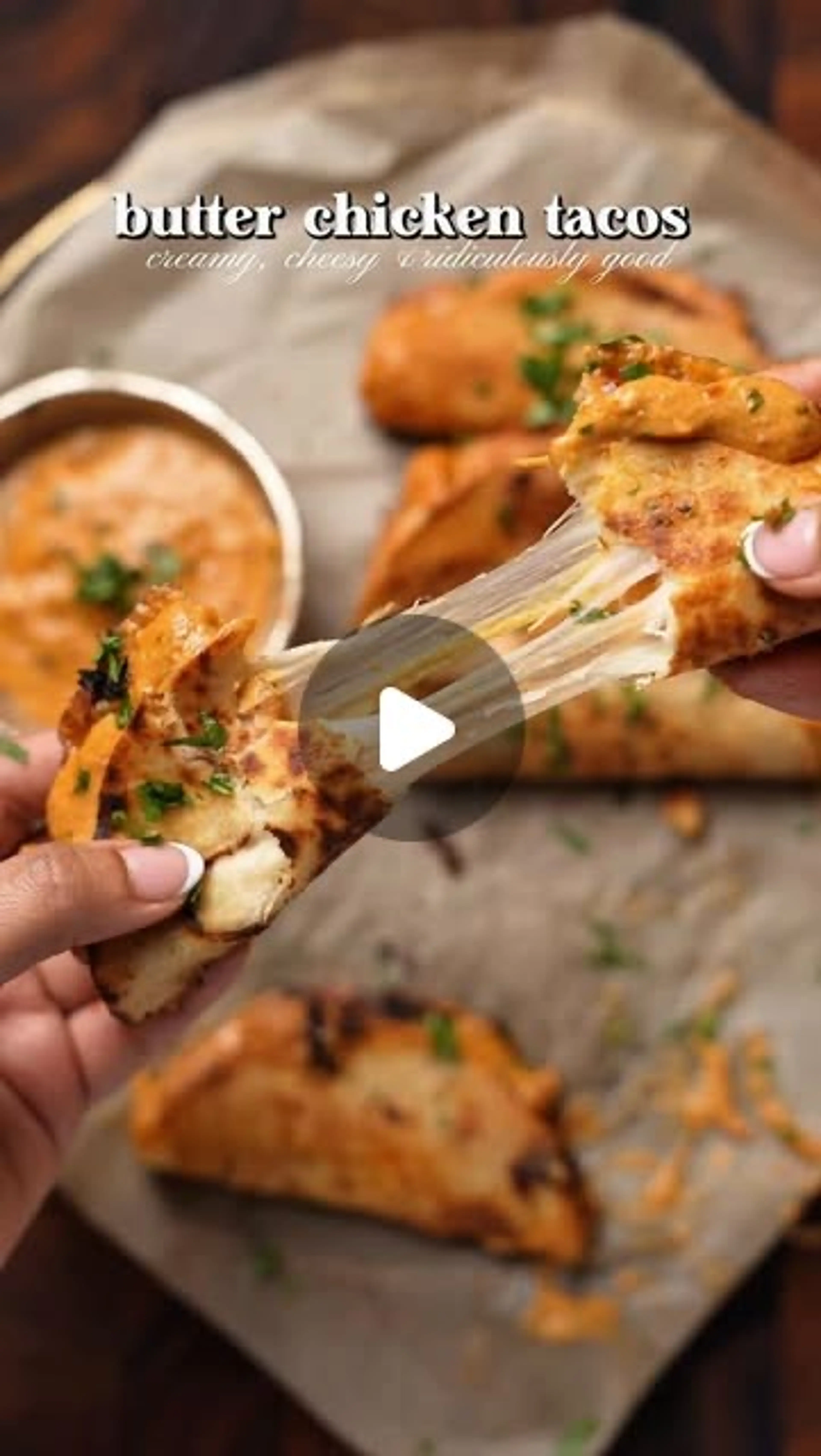 Butter Chicken Tacos