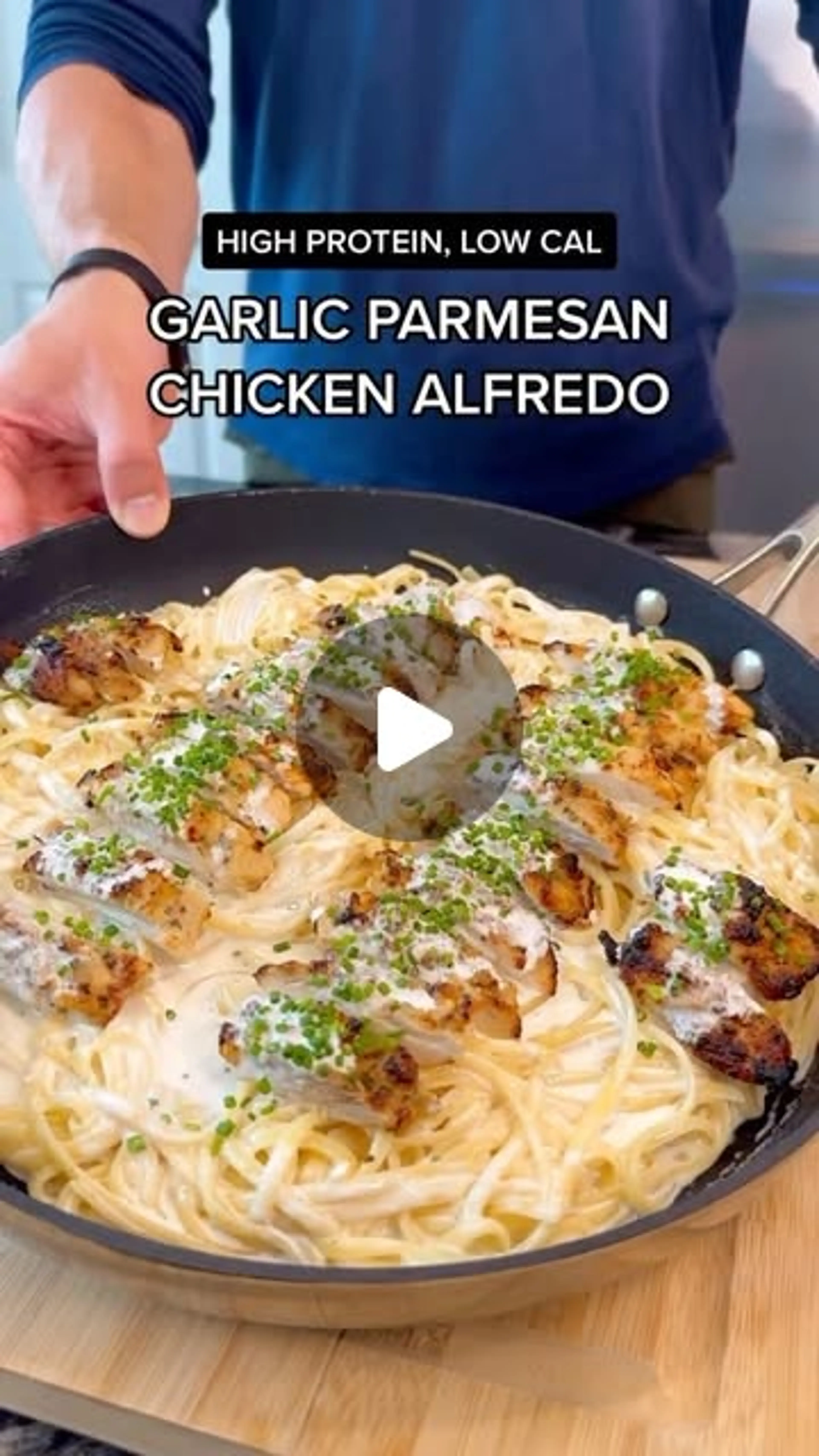 Low Calorie Chicken Alfredo