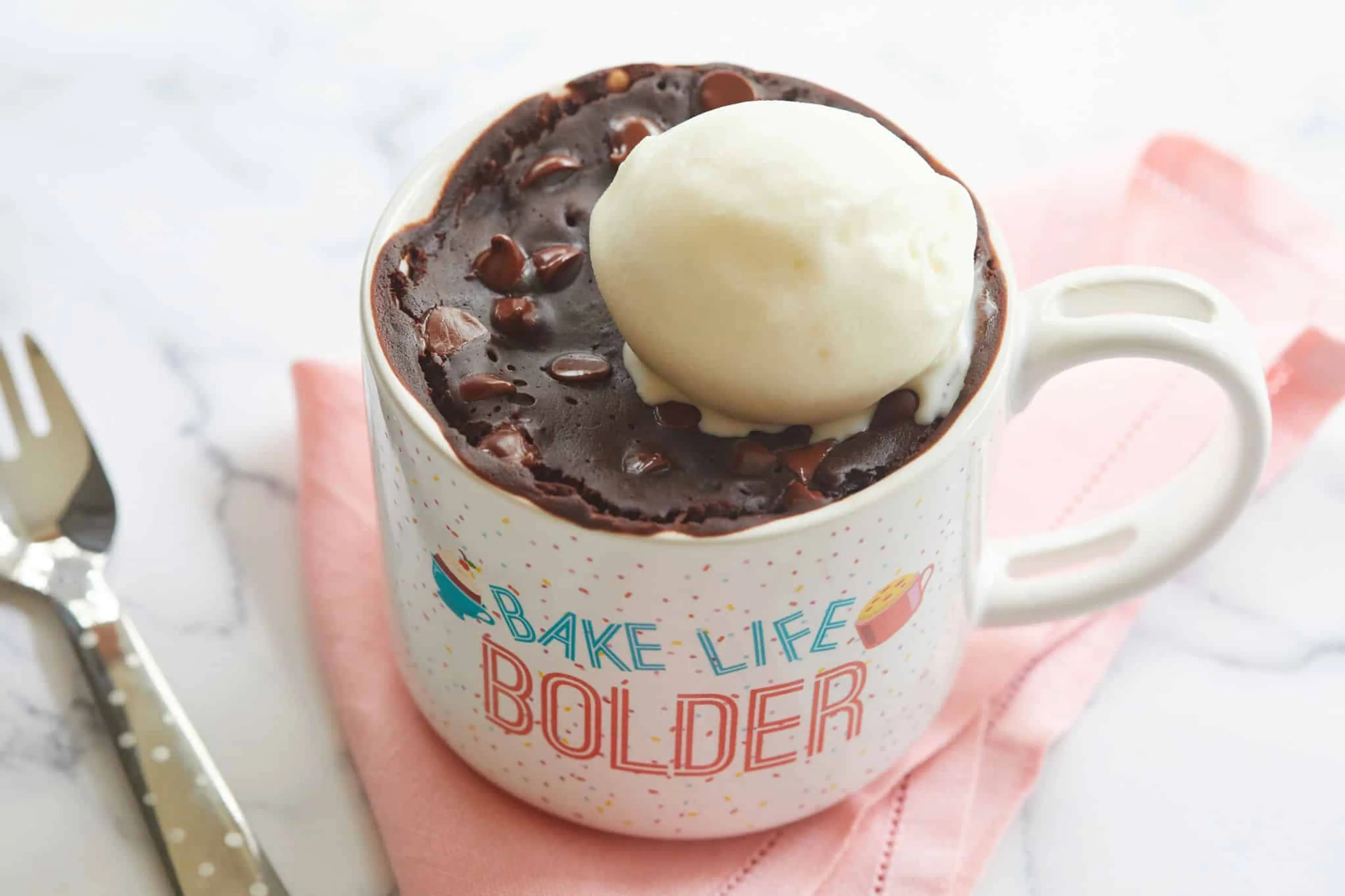 1 Minute Microwave Brownie In A Mug Recipe