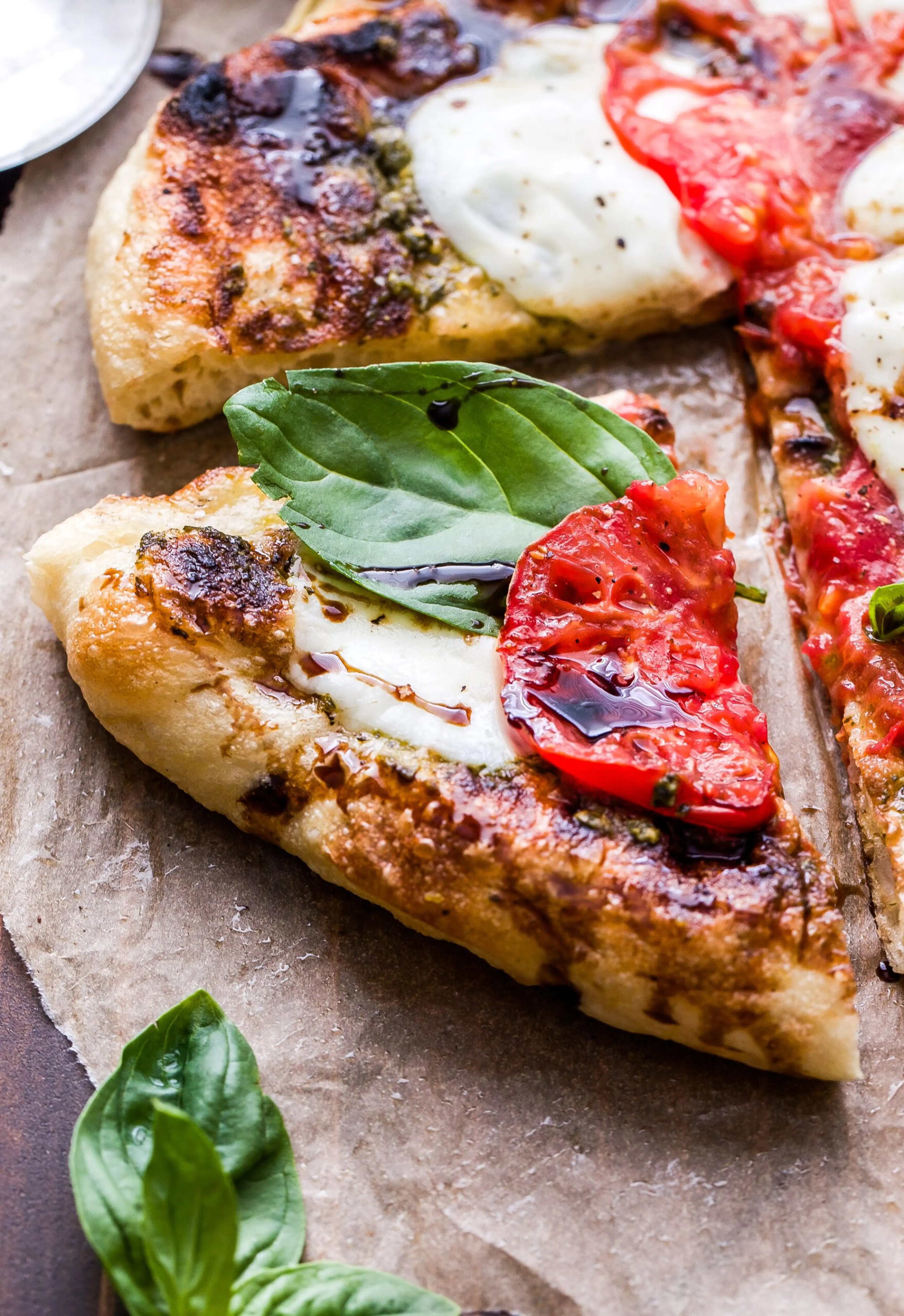 Grilled Caprese Pizza