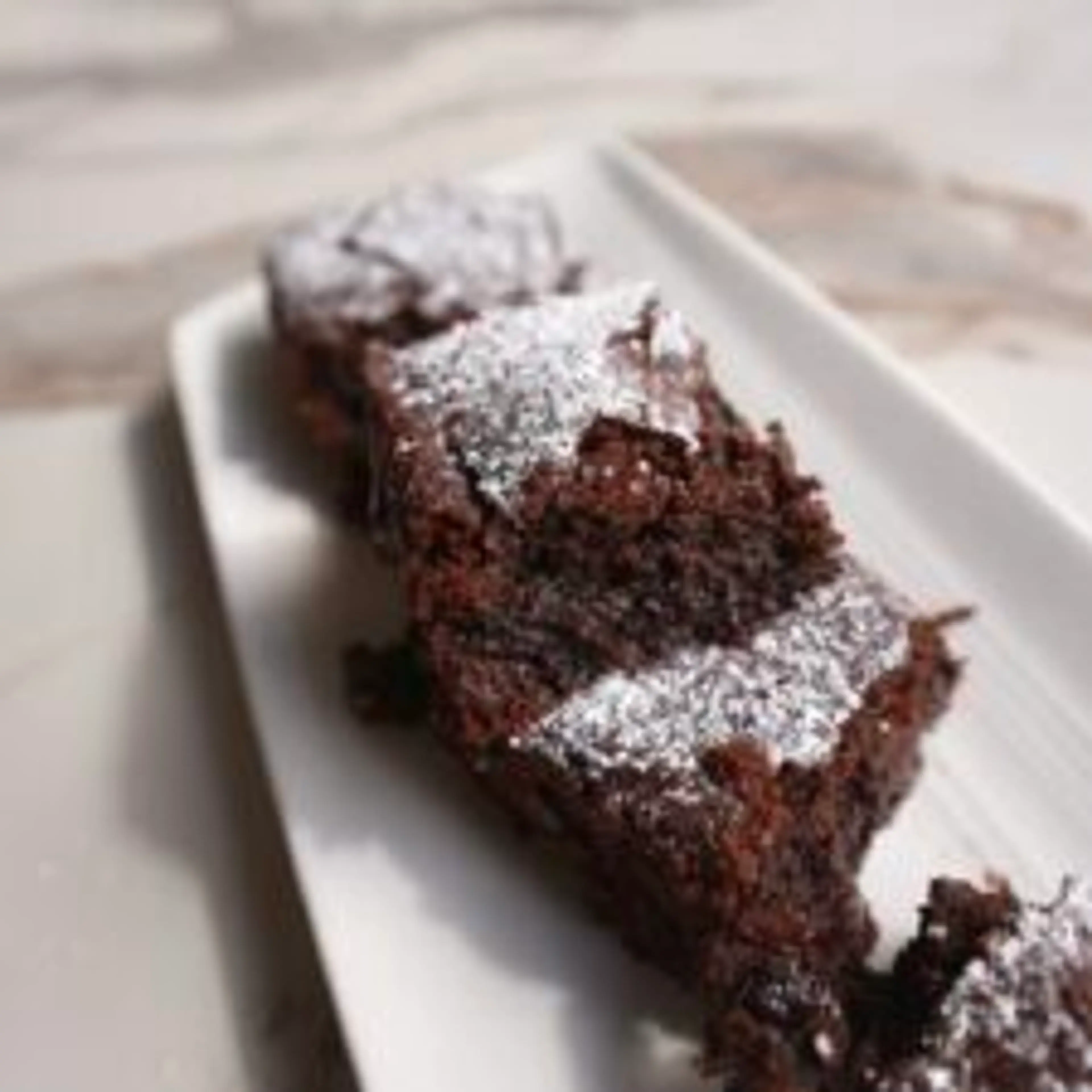 Fudgey Chocolate Mochi Brownies