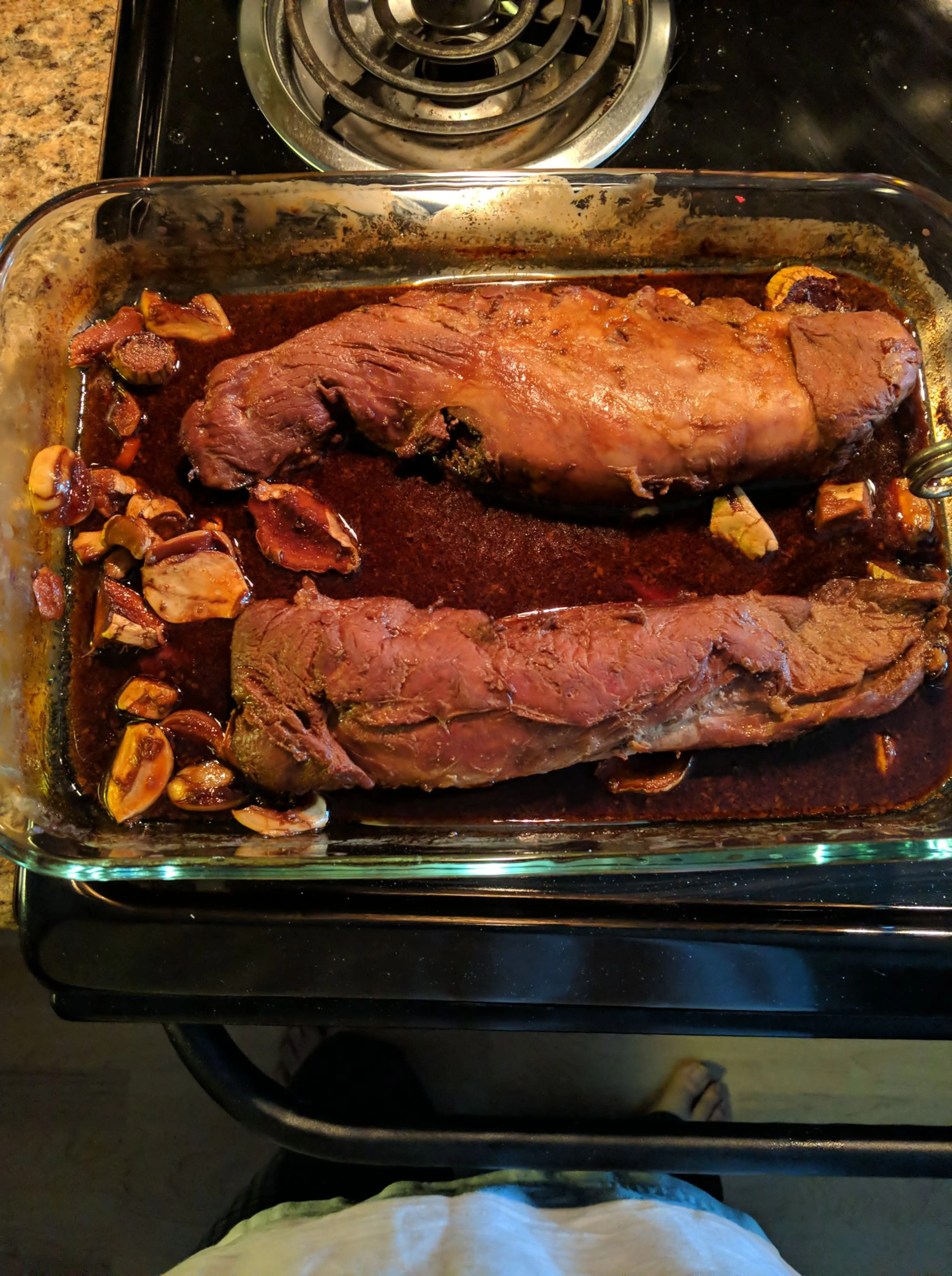 Yakibuta, or Japanese-style Chinese Roast Pork (char siu)