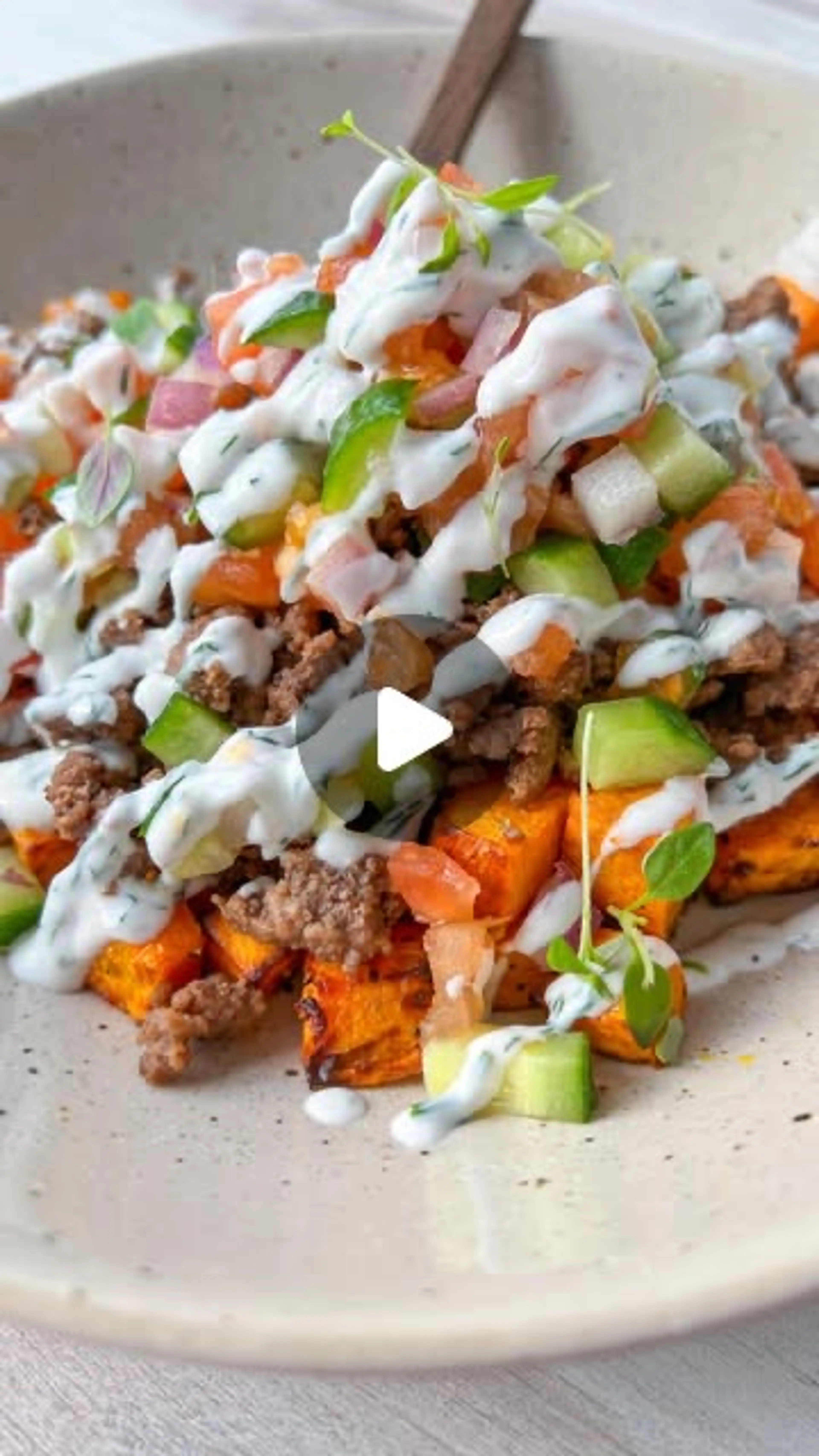 Sweet Potato Chipotle Taco Bowl