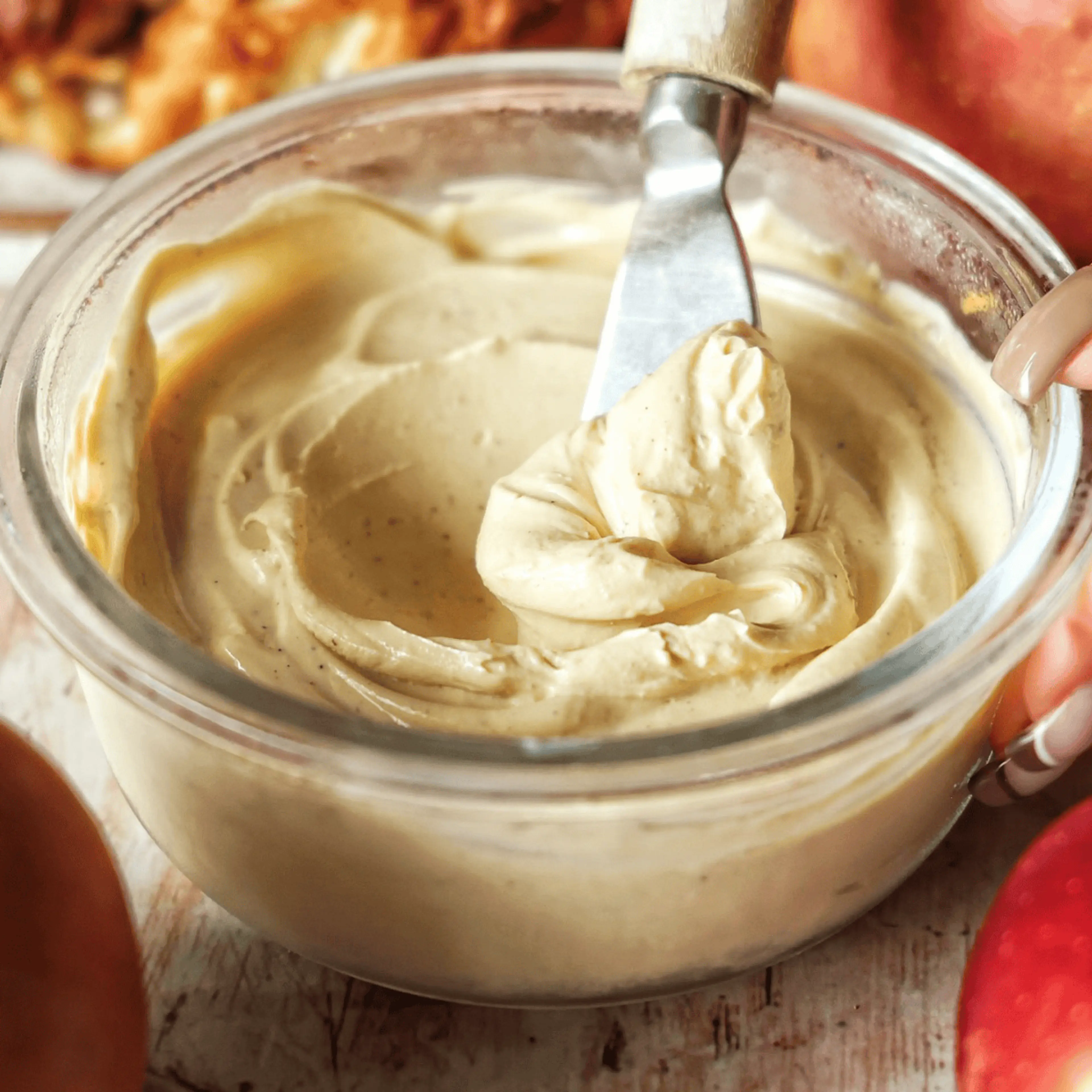 Vegan Maple Cream Cheese
