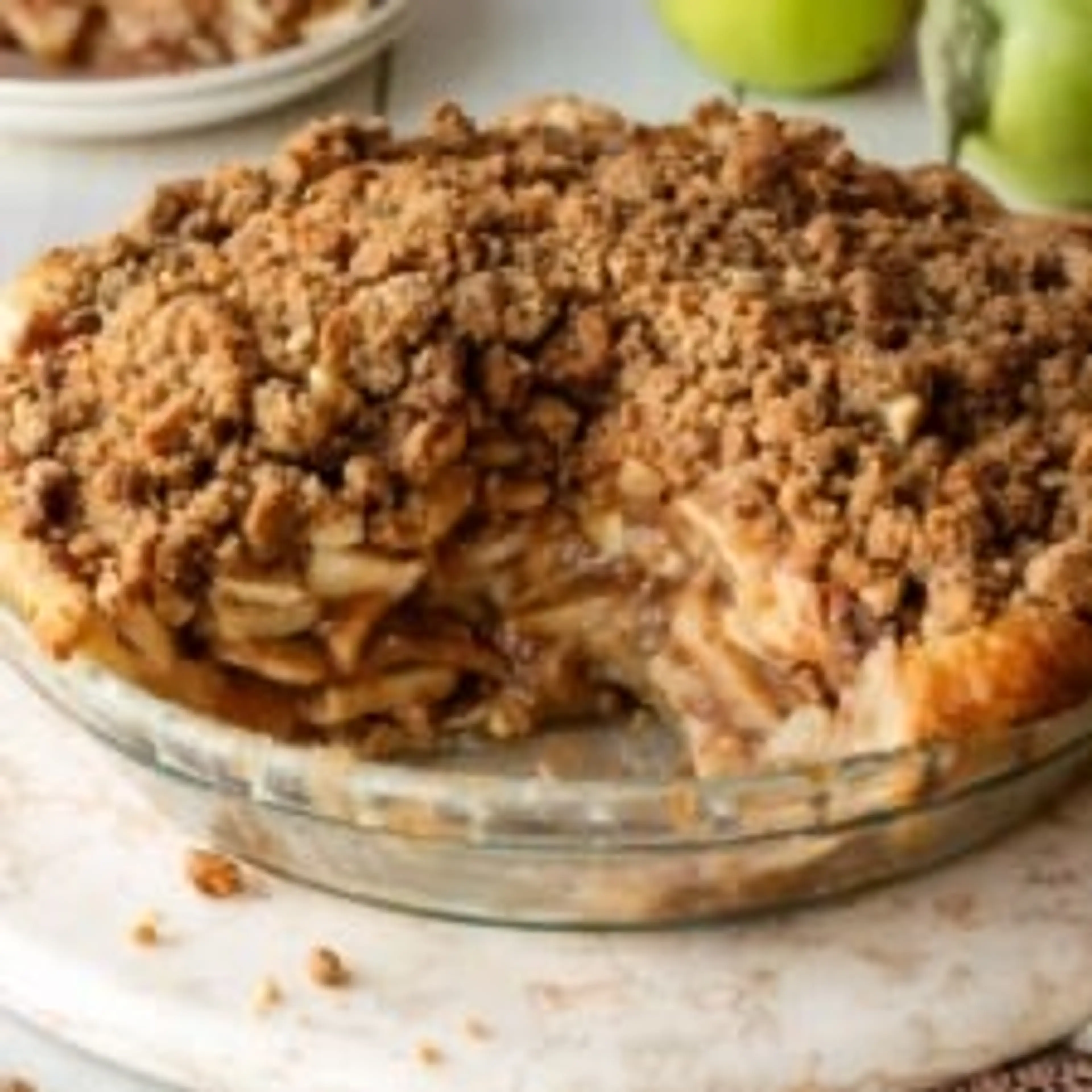 Apple Crumble Pie
