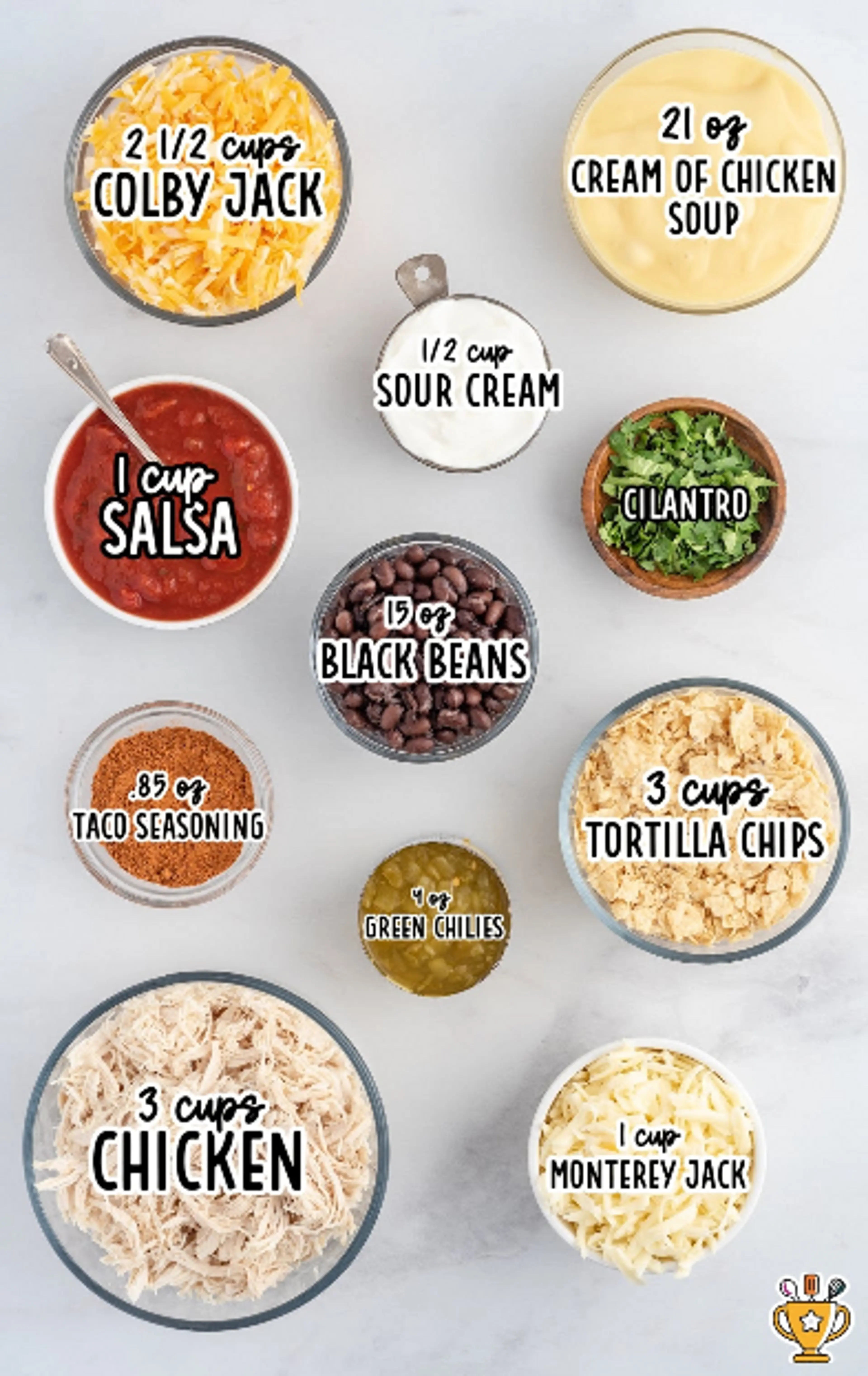 Chicken Taco Casserole