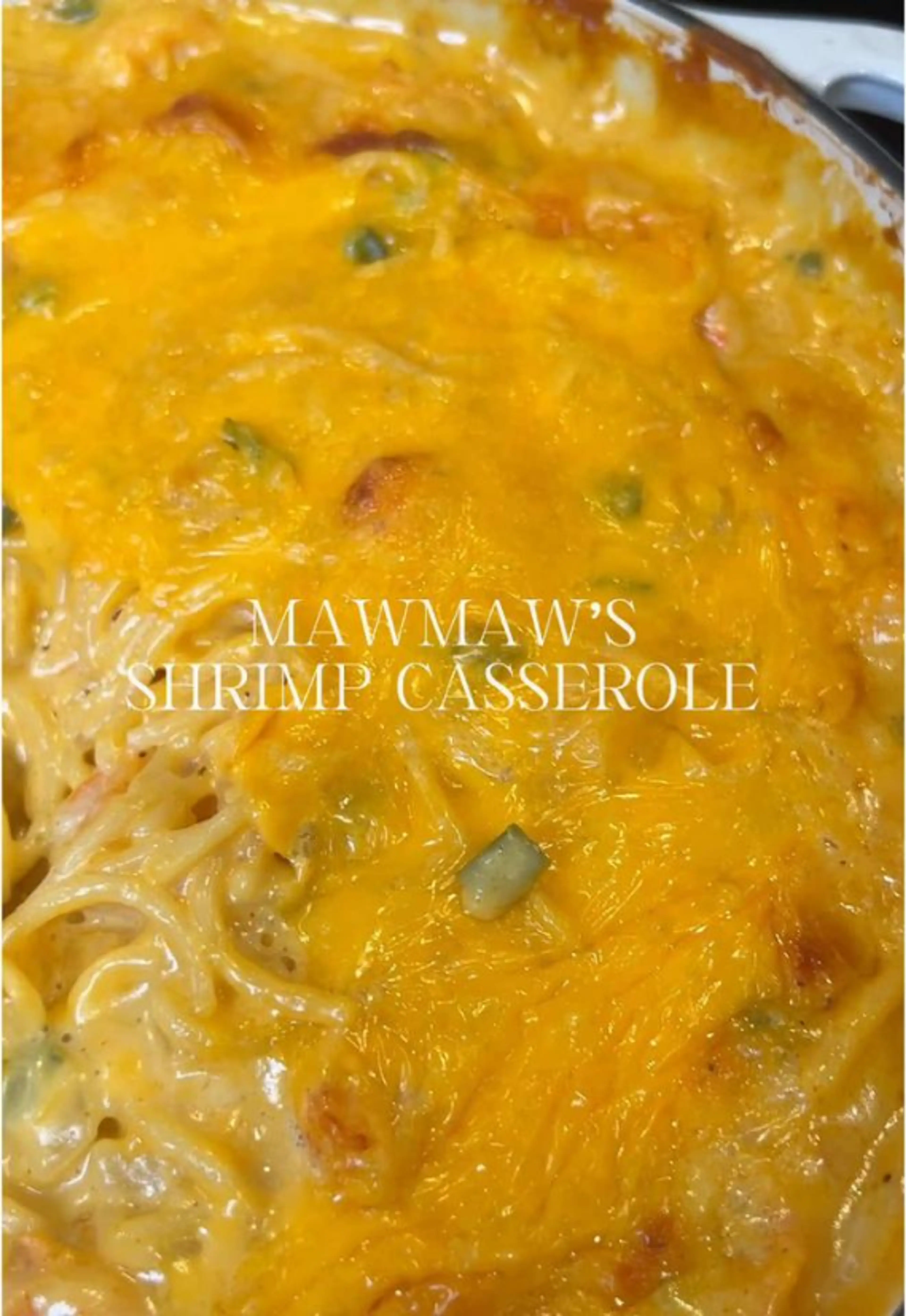 Mawmaw’s Shrimp Casserole