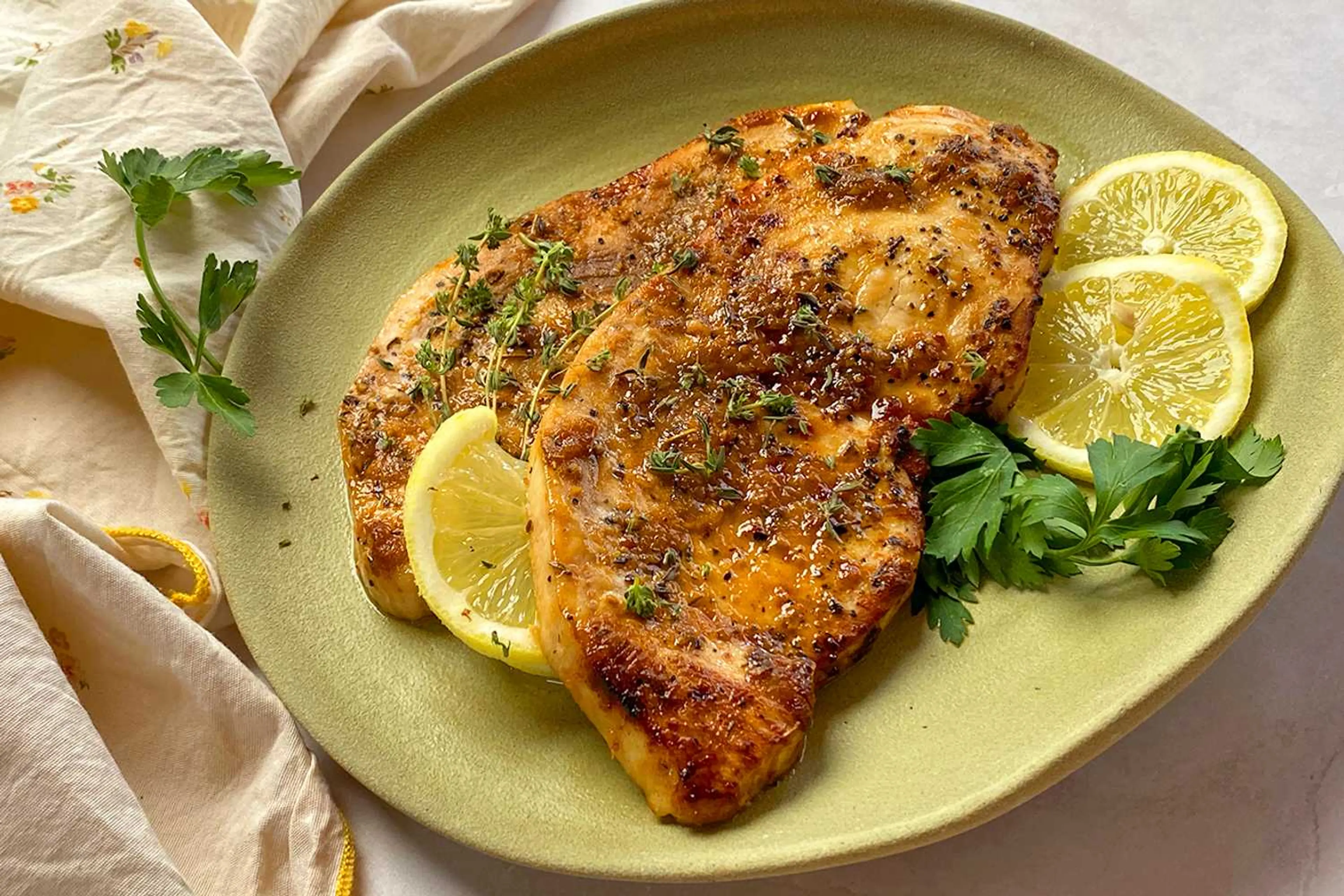 Air Fryer Swordfish