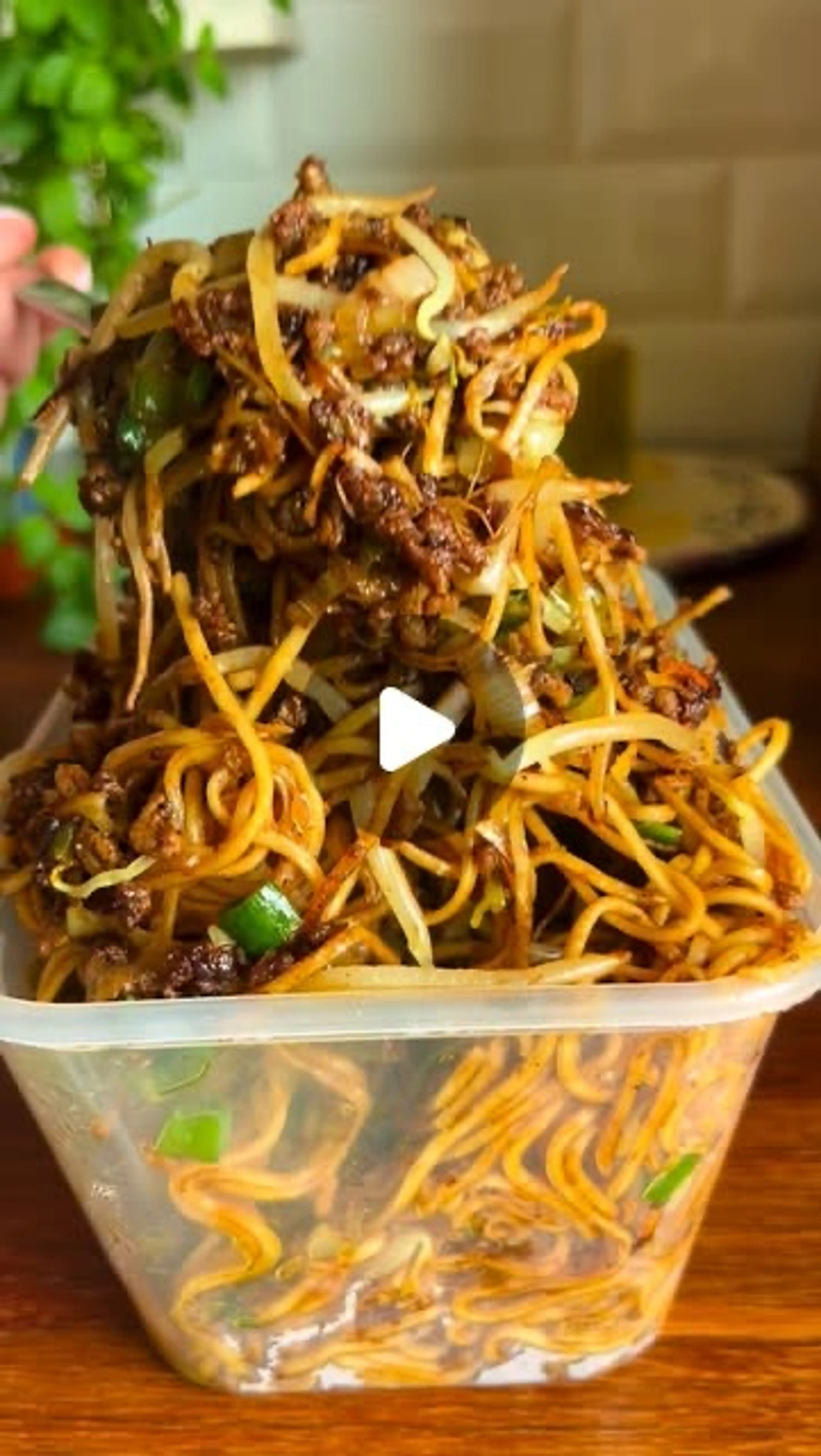 Crispy Beef Fried Noodles