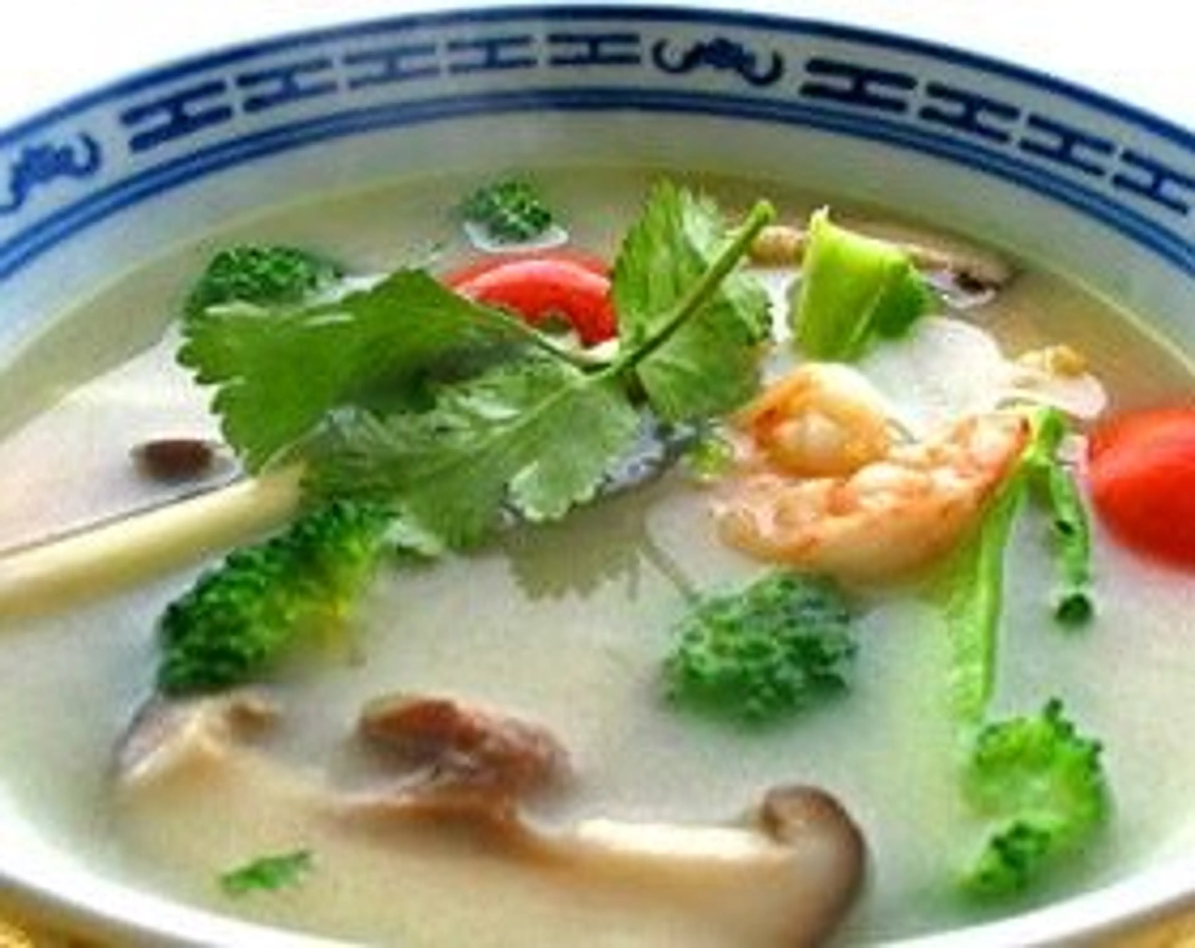 Tom Yum Soup with Coconut Milk ("Tom Khaa")