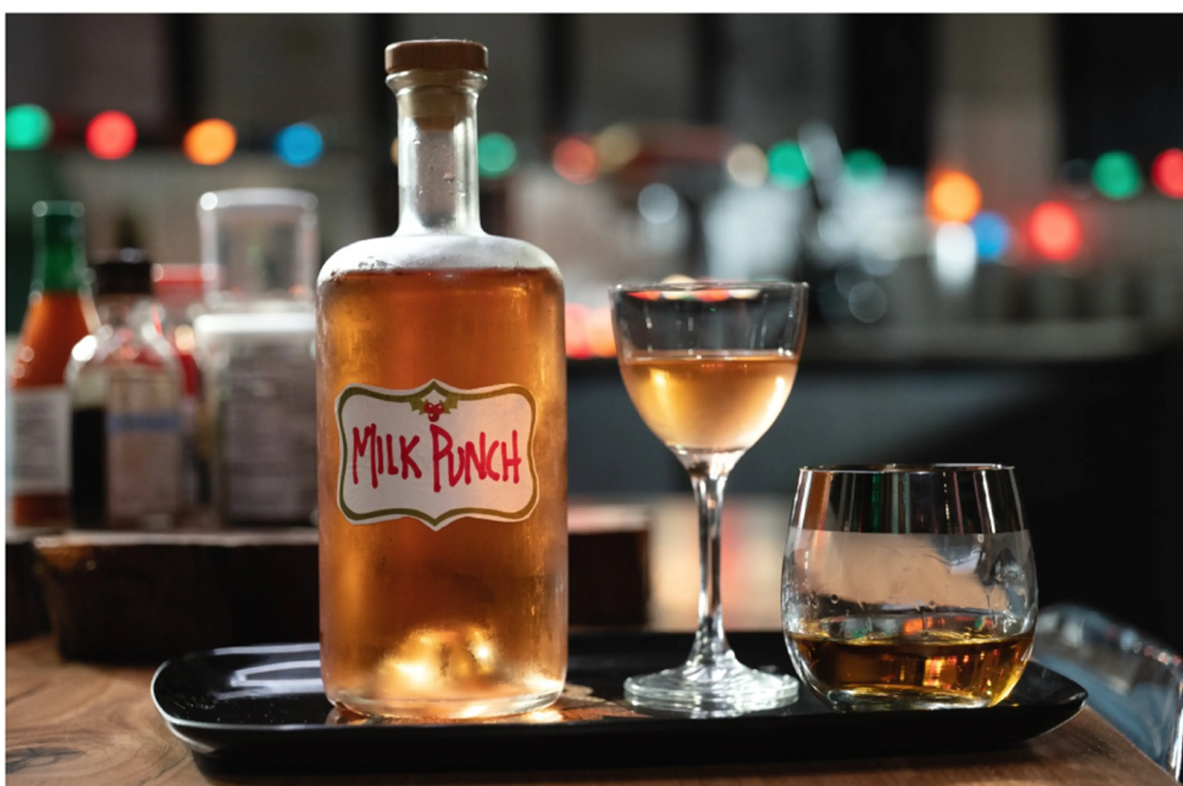 CLARIFIED MILK PUNCH